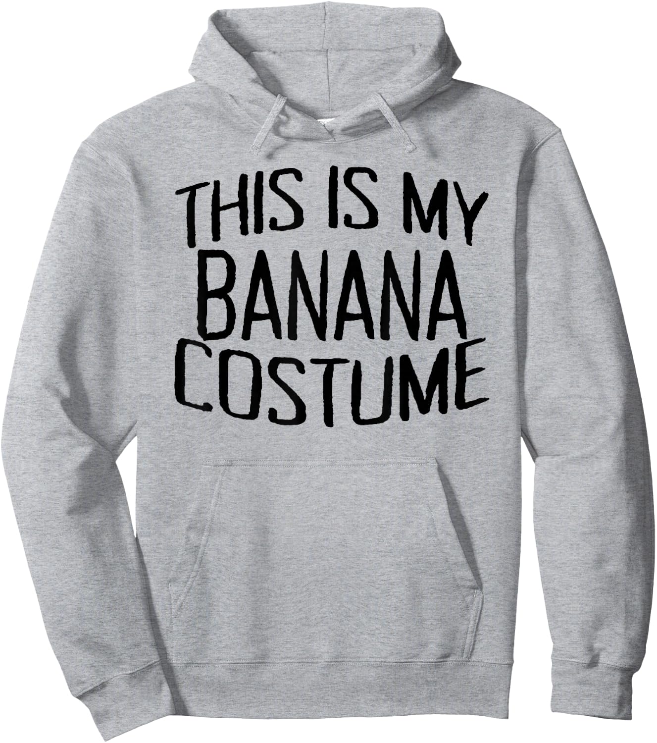 This Is My Banana Costume Halloween Party Banana Saying Hoodie - Hoodie | Ash