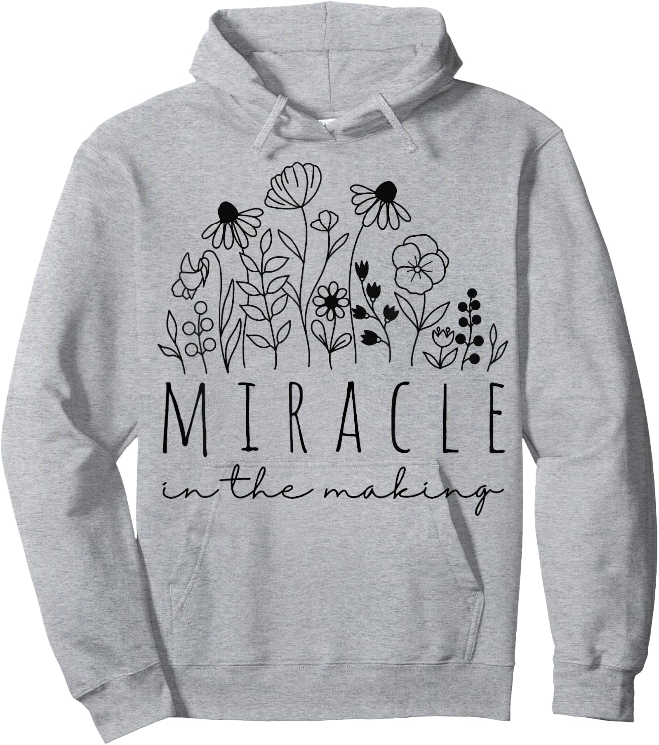 IVF Miracle in The Making Embryo Transfer Day Infertility Hoodie - Hoodie | Ash