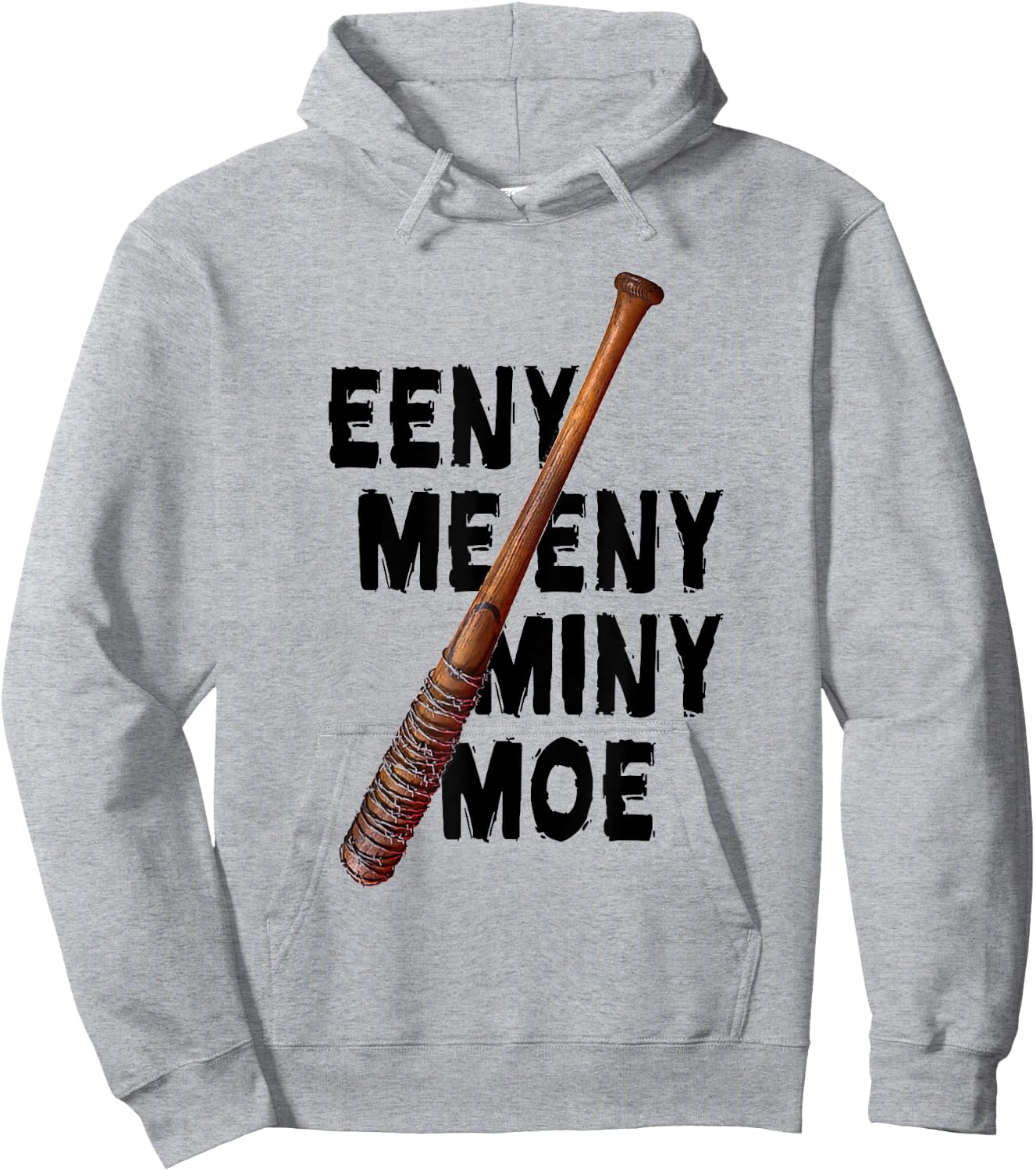 Eeny Meeny Miny Moe T Shirt Hoodie - Hoodie | Ash