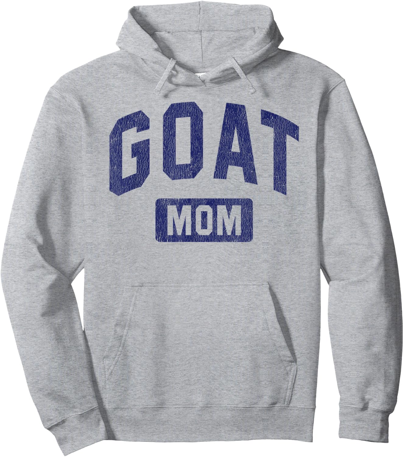 Goat Mom G.O.A.T. Gym Workout Mother's Day Hoodie - Hoodie | Ash