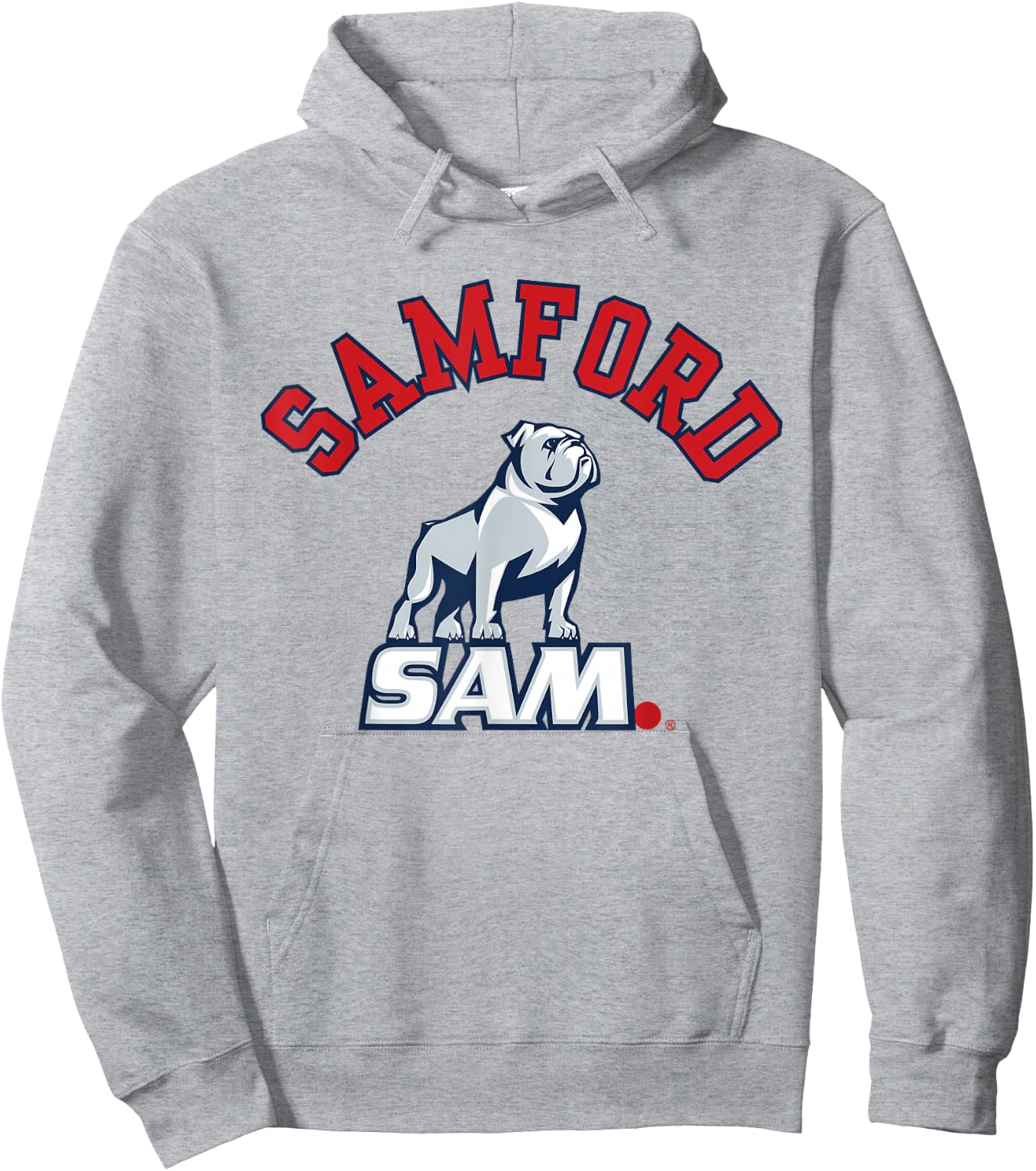 Samford Bulldogs | Official NCAA Merch | NCAFSAM04 Hoodie - Hoodie | Ash