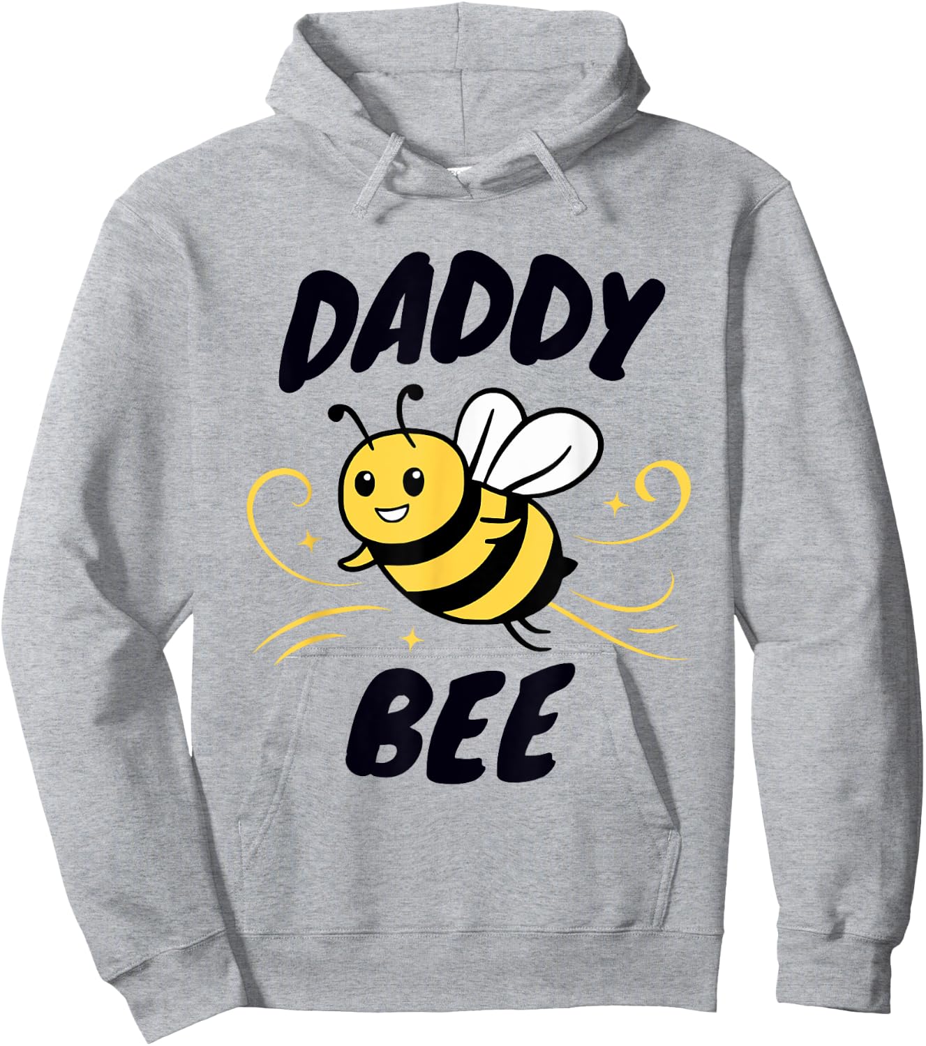 Family Bee Shirts Dad Daddy Bee Themed Birthday Party Hoodie - Hoodie | Ash