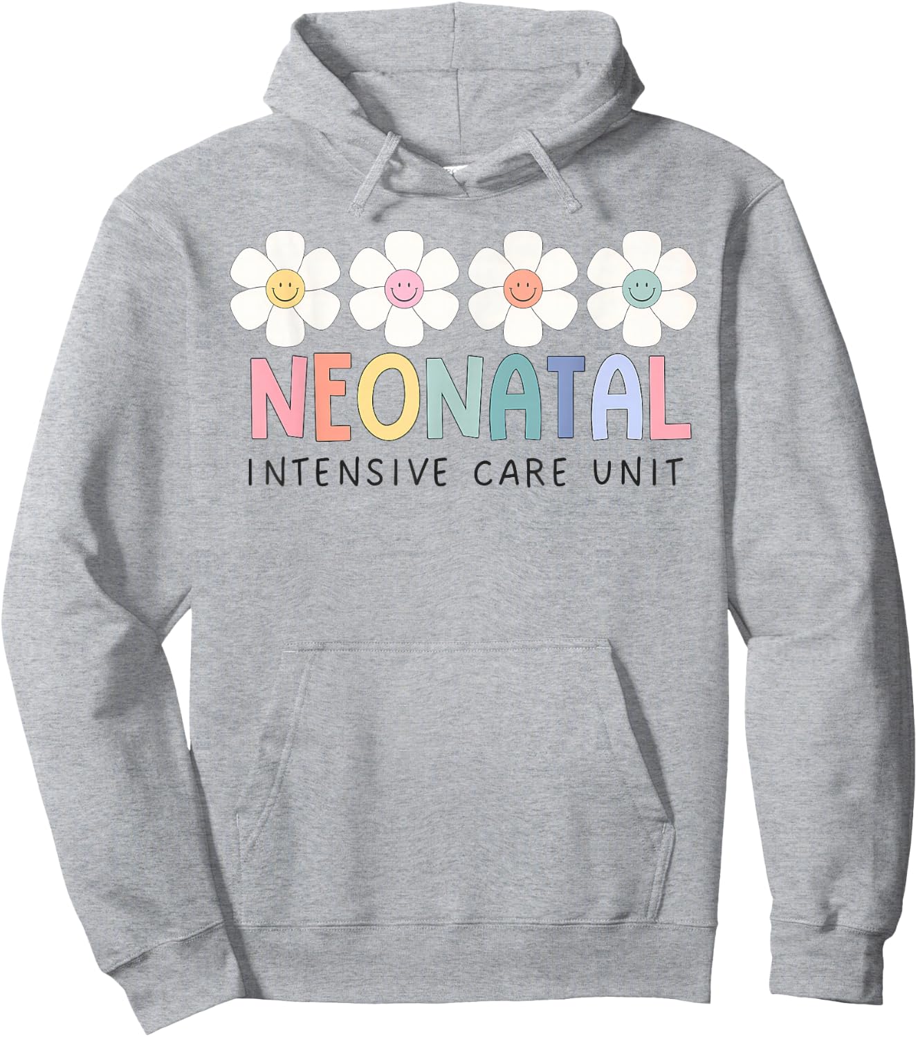 Neonatal Intensive Care Unit Nurse NICU Nurse Tiny Humans Hoodie - Hoodie | Ash