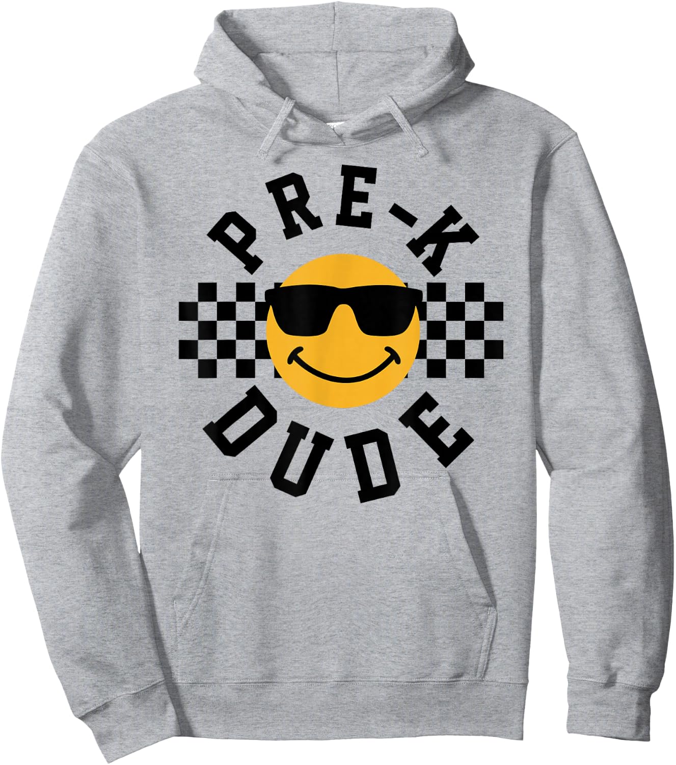 Preschool Dude Back To School Pre-K Students Kids Hoodie - Hoodie | Ash