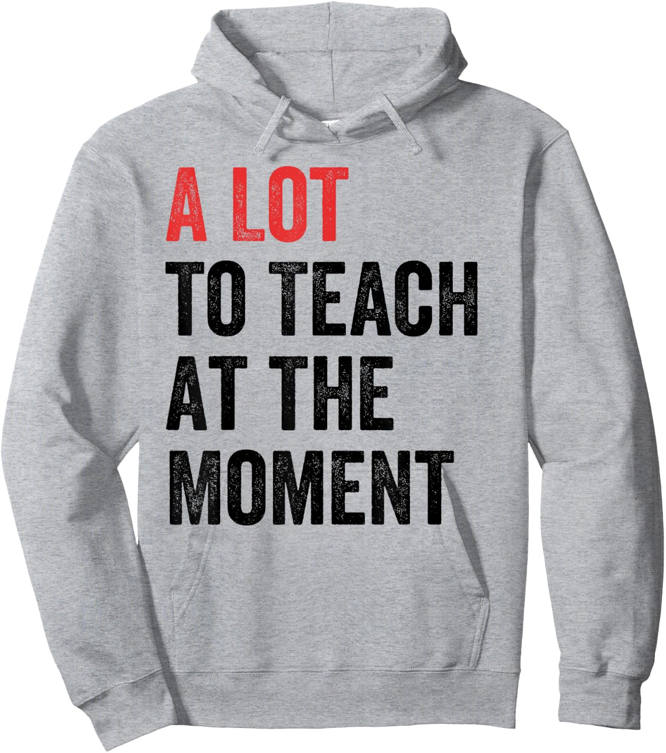A Lot to Teach at the Moment Women's Men's Teacher Hoodie - Hoodie | Ash