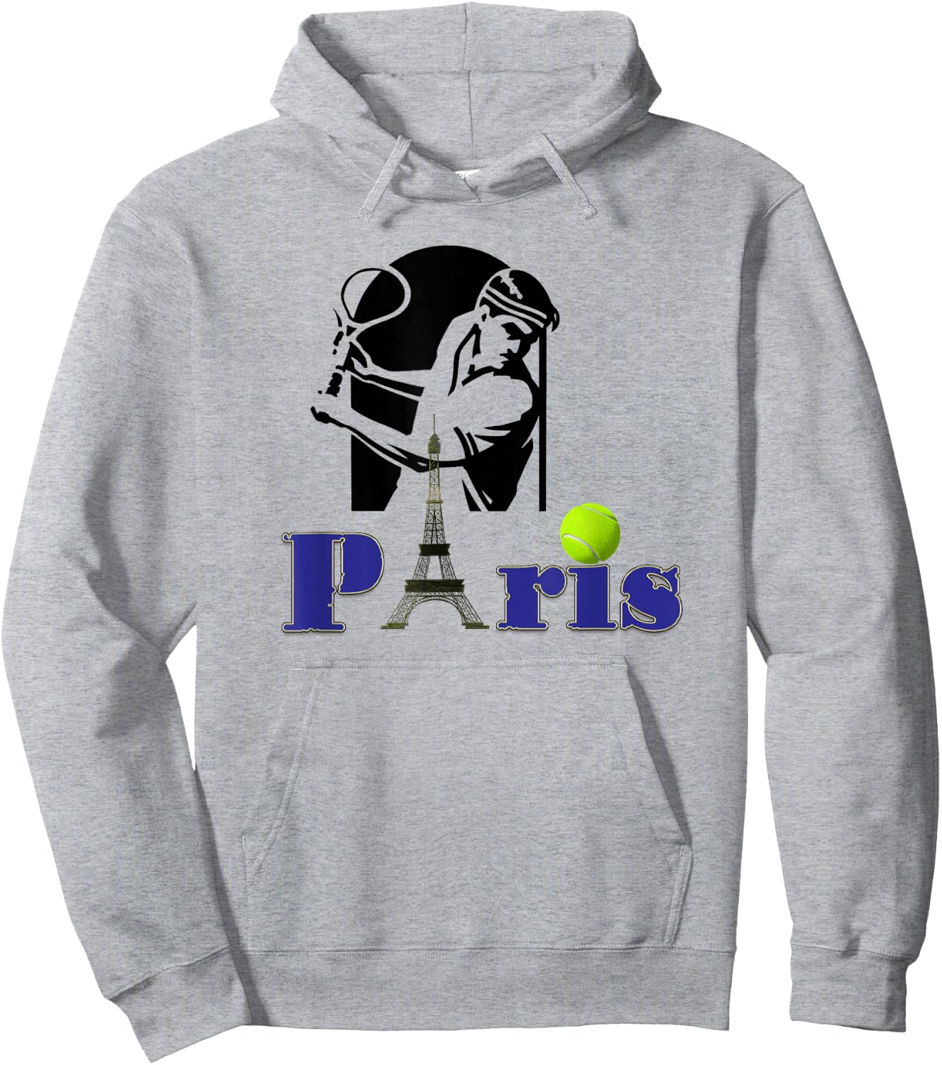 Roland Garros Paris Tennis Hoodie - Hoodie | Ash