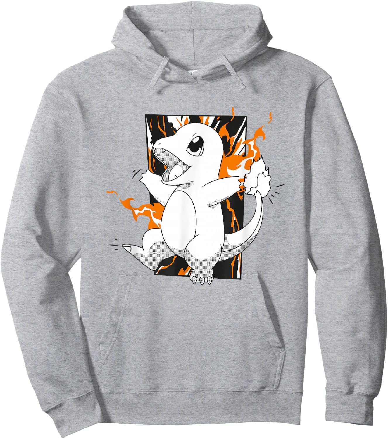 Pokémon Charmander Full Of Joy Fiery Shot Vintage Hoodie - Hoodie | Ash