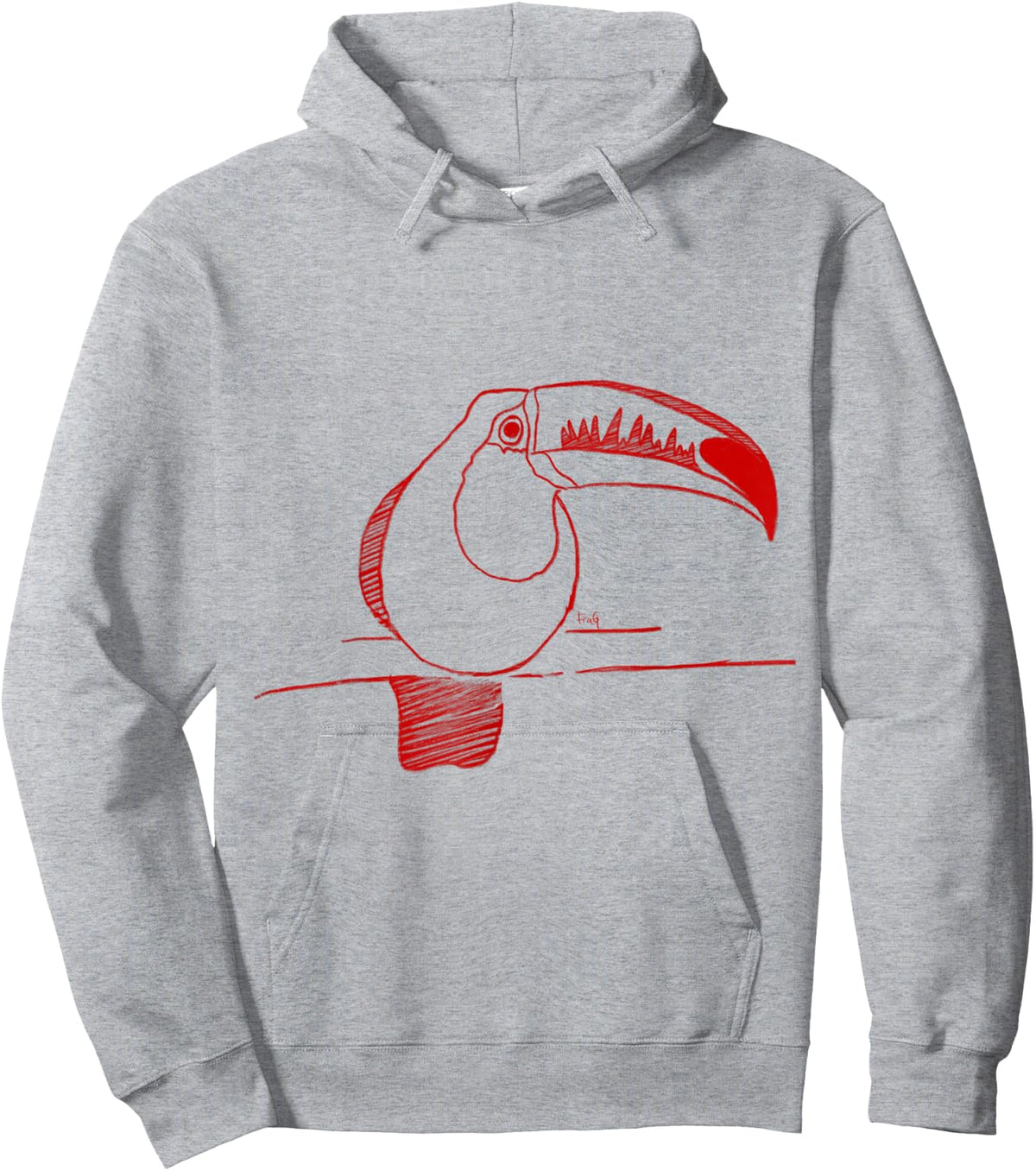 Tucano Red Hoodie - Hoodie | Ash