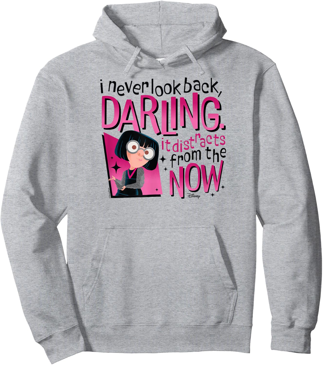 The Incredibles, The Incredibles 2 - Edna Never Look Back Hoodie - Hoodie | Ash