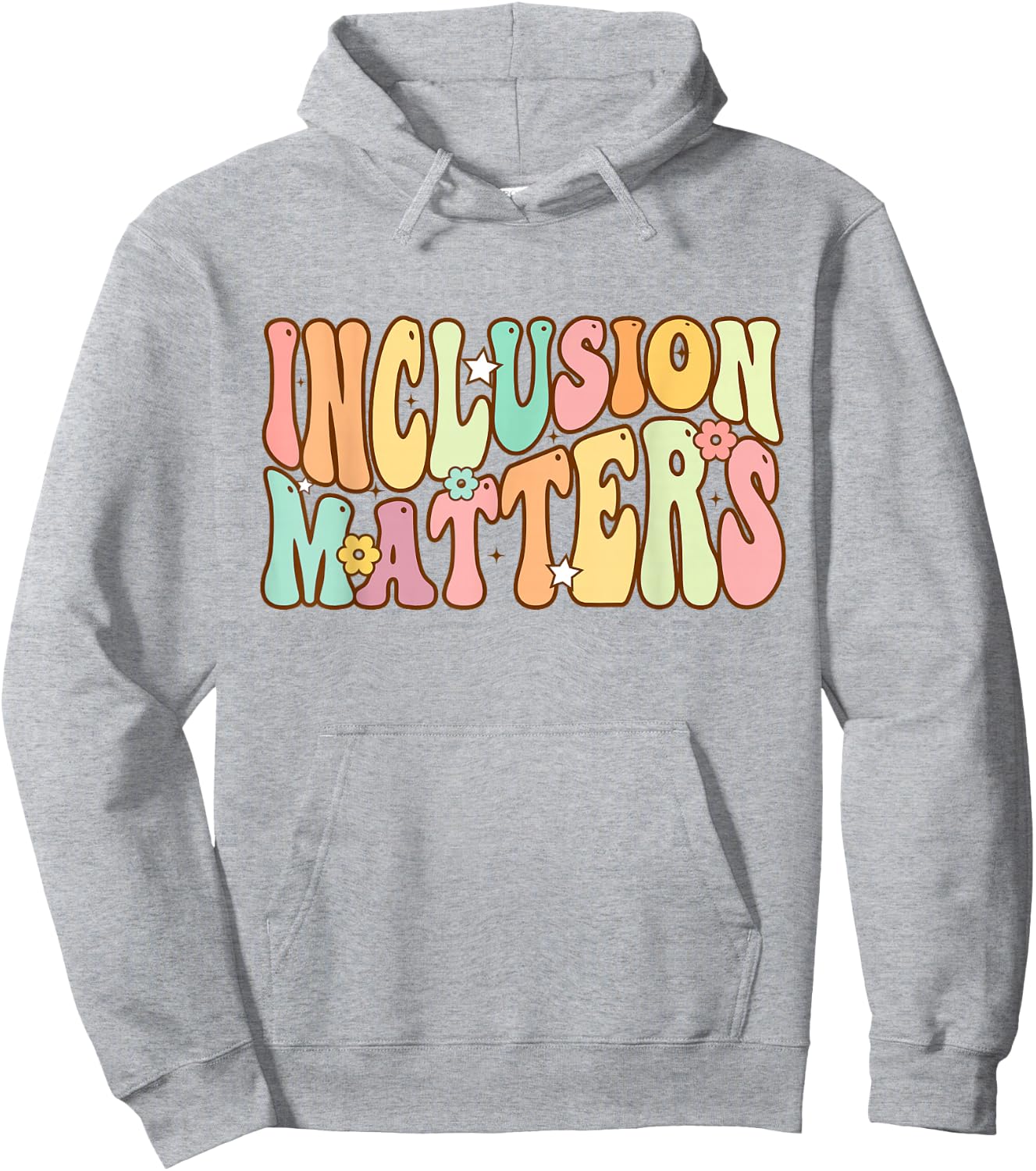 Inclusion Matters Special Education Autism Awareness Teacher Hoodie - Hoodie | Ash
