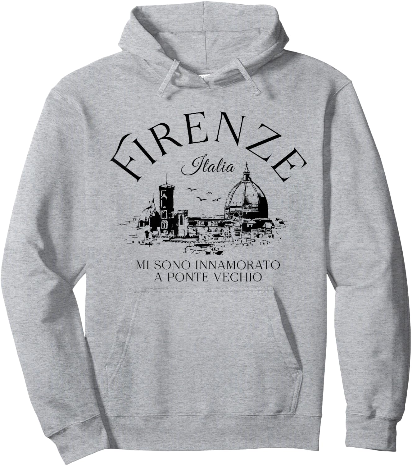 Firenze Italia Florence Italy Art, Italy Gifts Florence Trip Hoodie - Hoodie | Ash