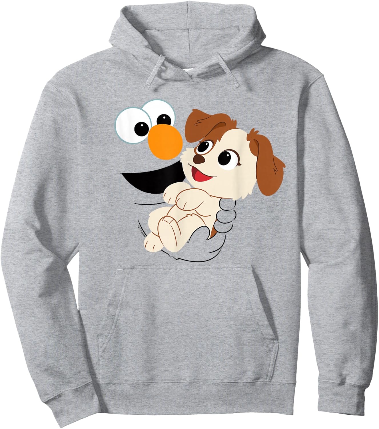 Sesame Street Elmo Tango Face Halloween Costume Hoodie - Hoodie | Ash