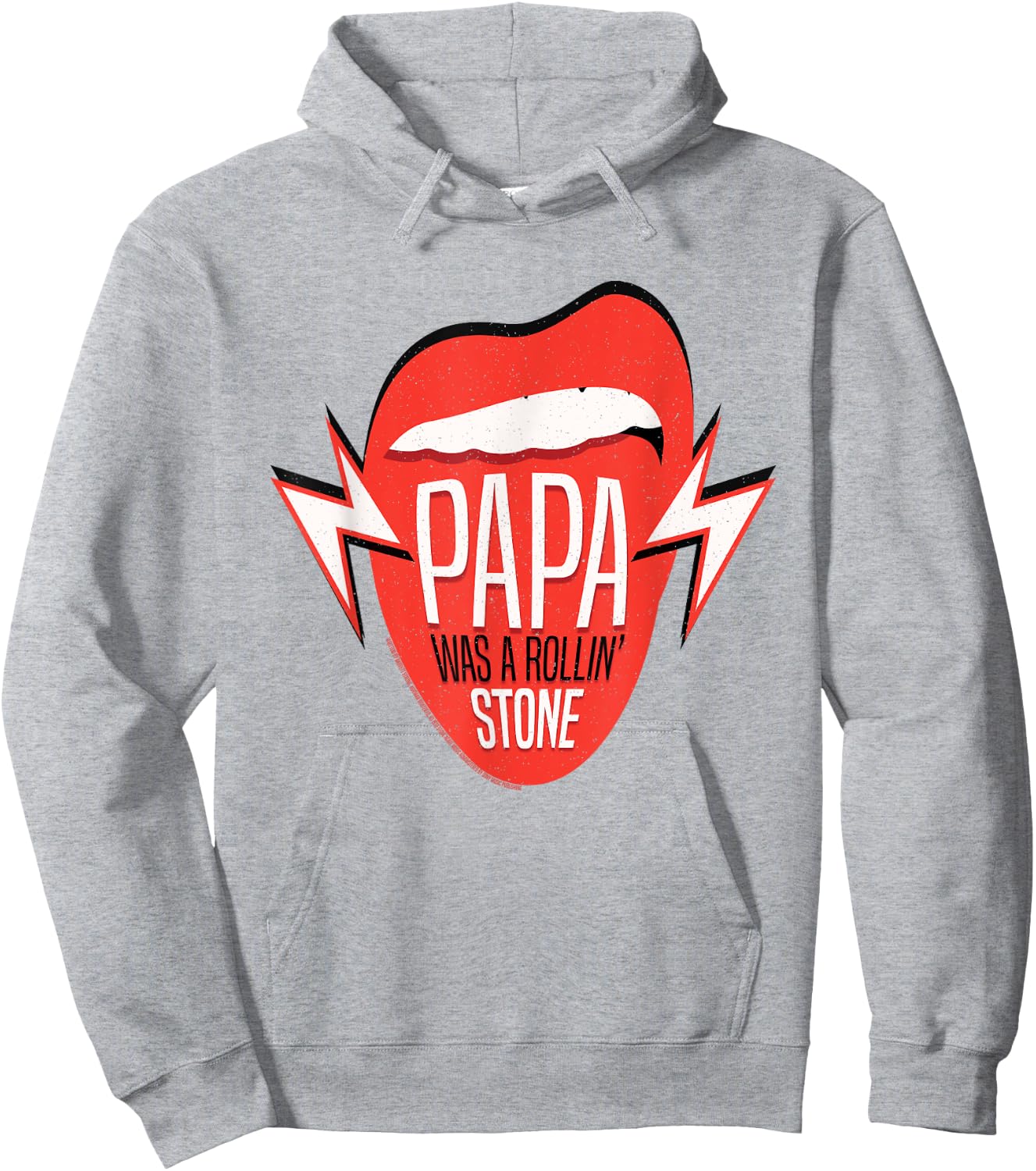 Papa Was a Rollin' Stone Lyric The Temptations Hoodie - Hoodie | Ash