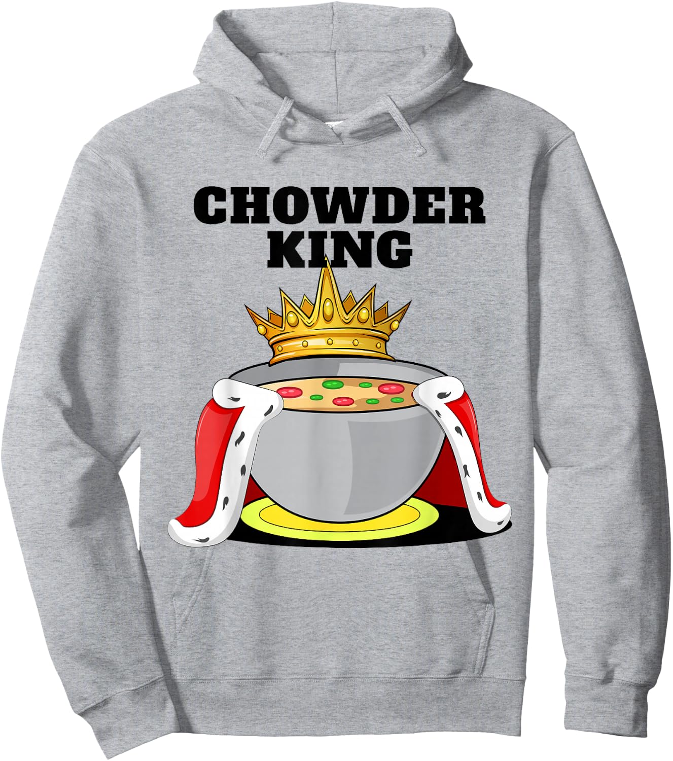 Chowder King | Chowder Lover Shirt | Cute Chowder Hoodie - Hoodie | Ash