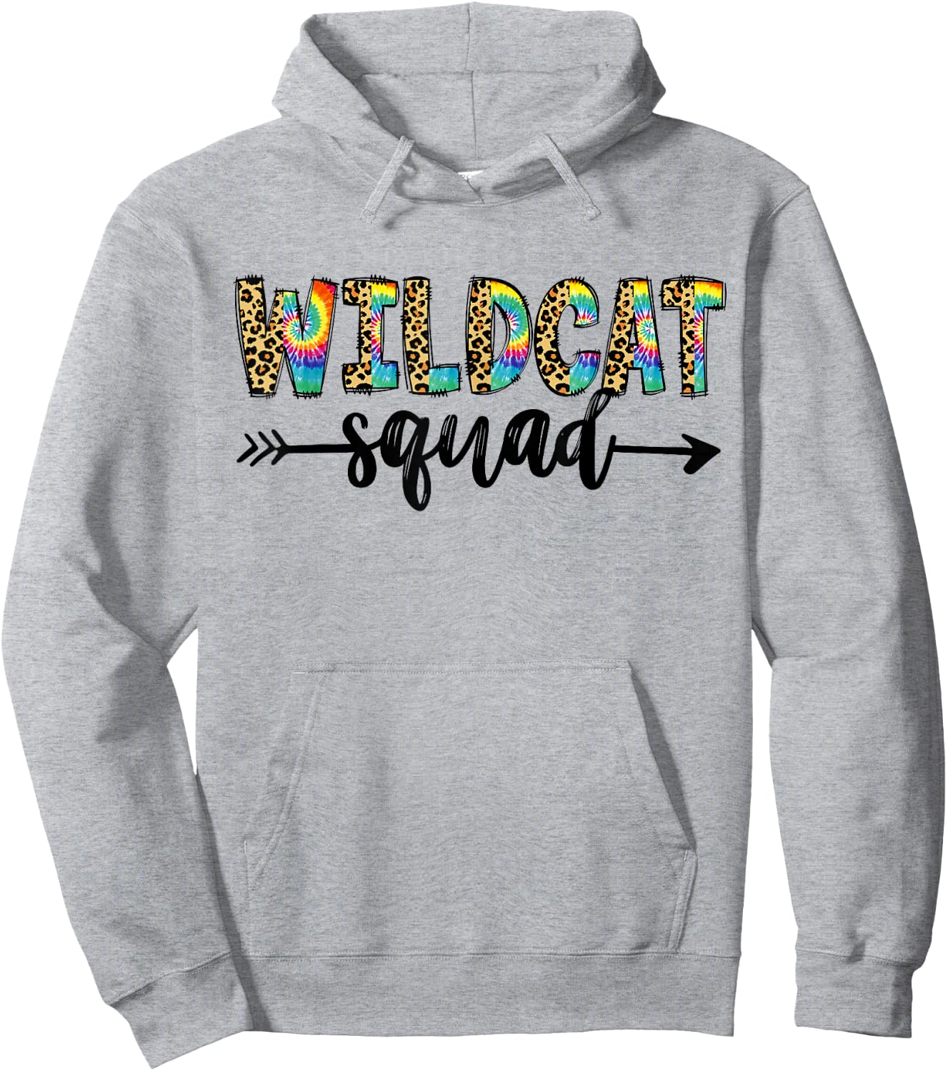 Wildcat Squad Back To School Matching Teacher Student Staff Hoodie - Hoodie | Ash