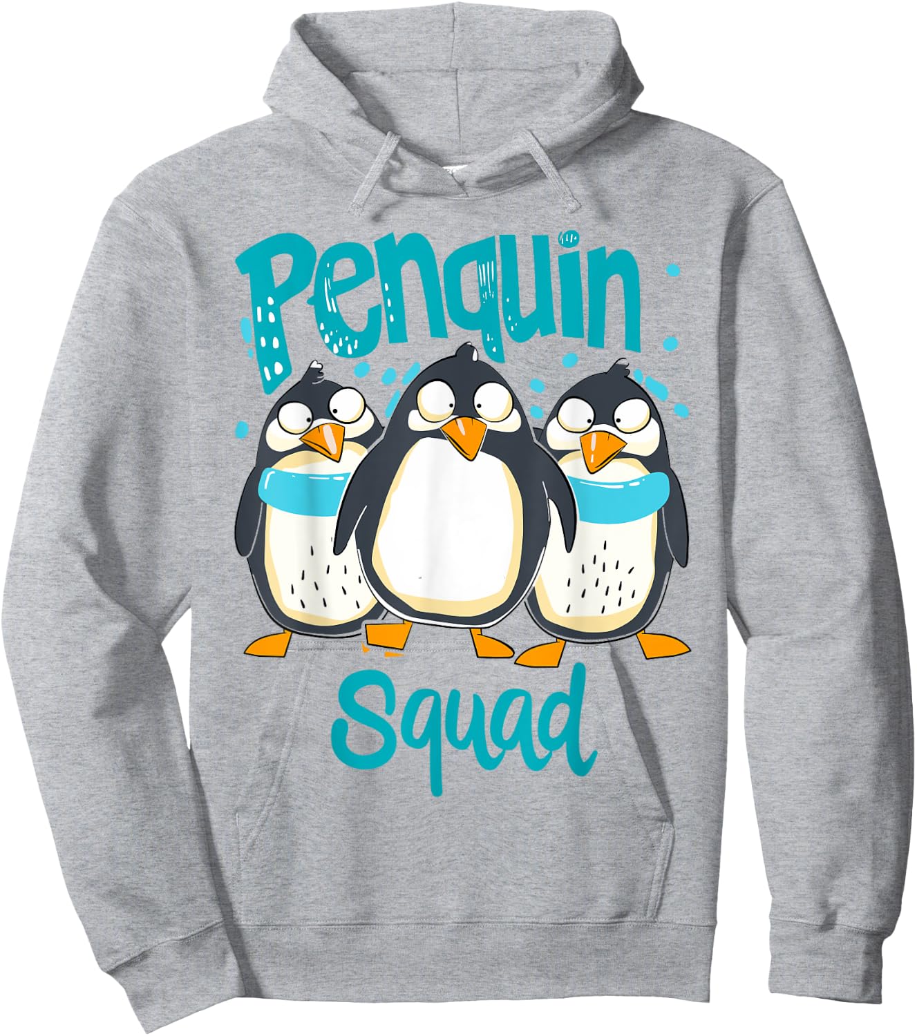 Penguin Squad for Penguin Lover Shirt | Kids Penguin Hoodie - Hoodie | Ash