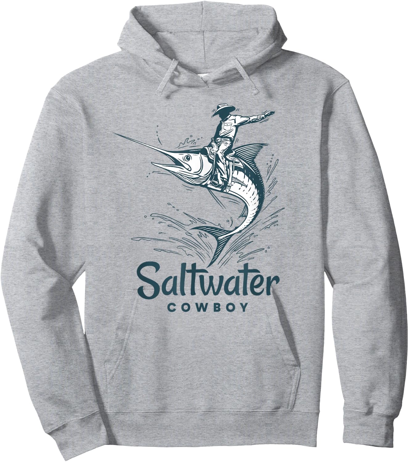 Saltwater Cowboy Hoodie - Hoodie | Ash