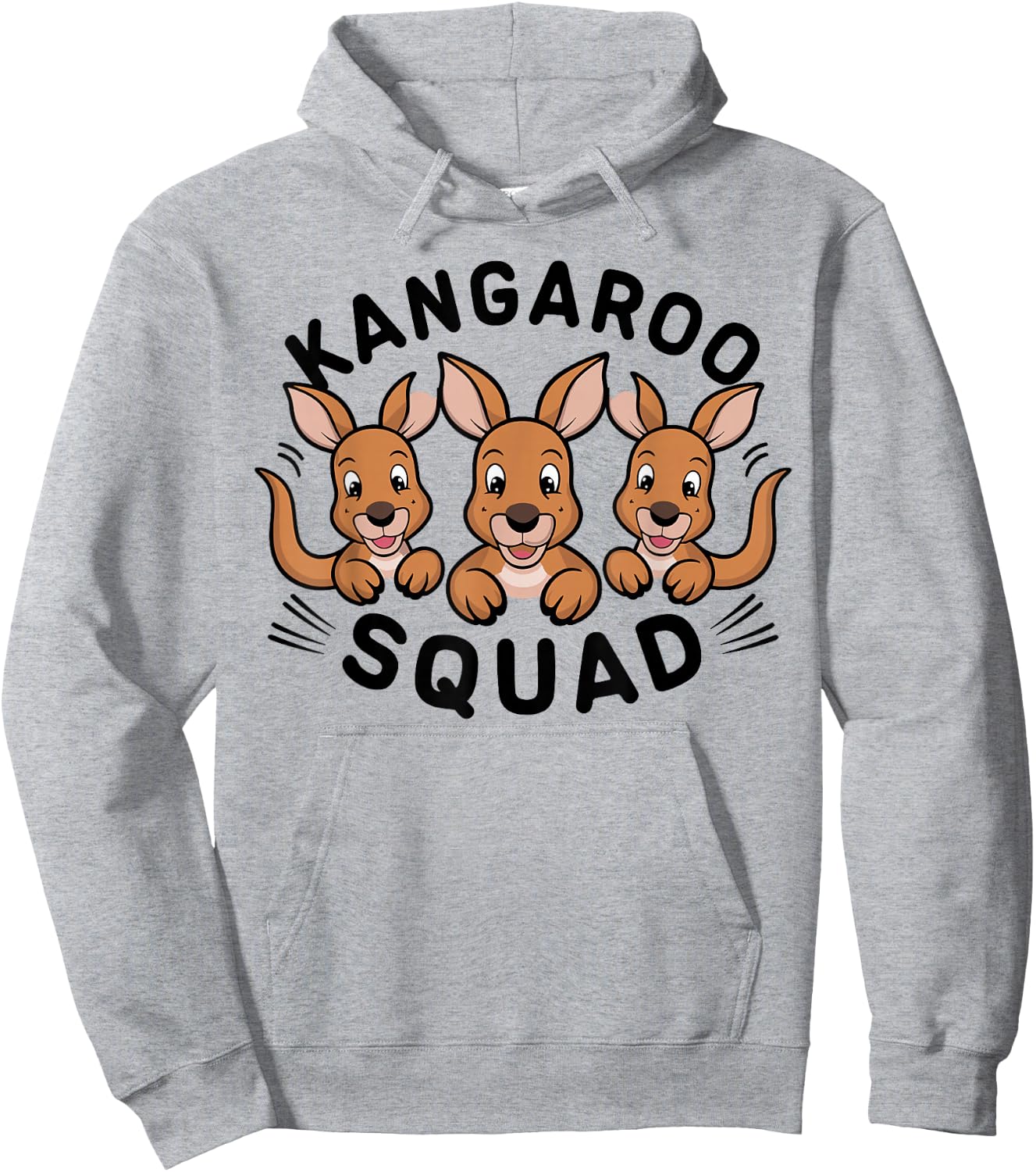 Australian Kangaroo Squad for Aussie | Kids Kangaroo Hoodie - Hoodie | Ash