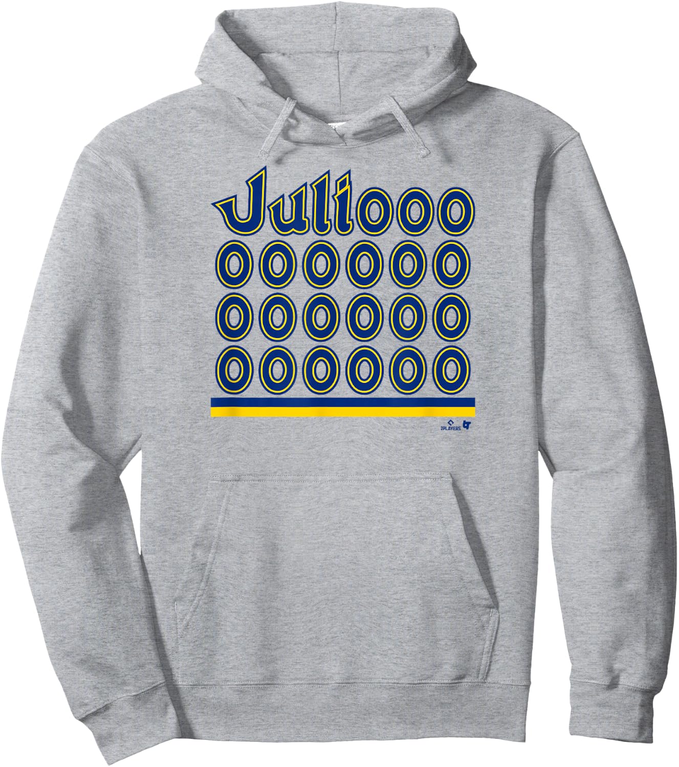 Julio Rodriguez - All the O's - Seattle Baseball Hoodie - Hoodie | Ash