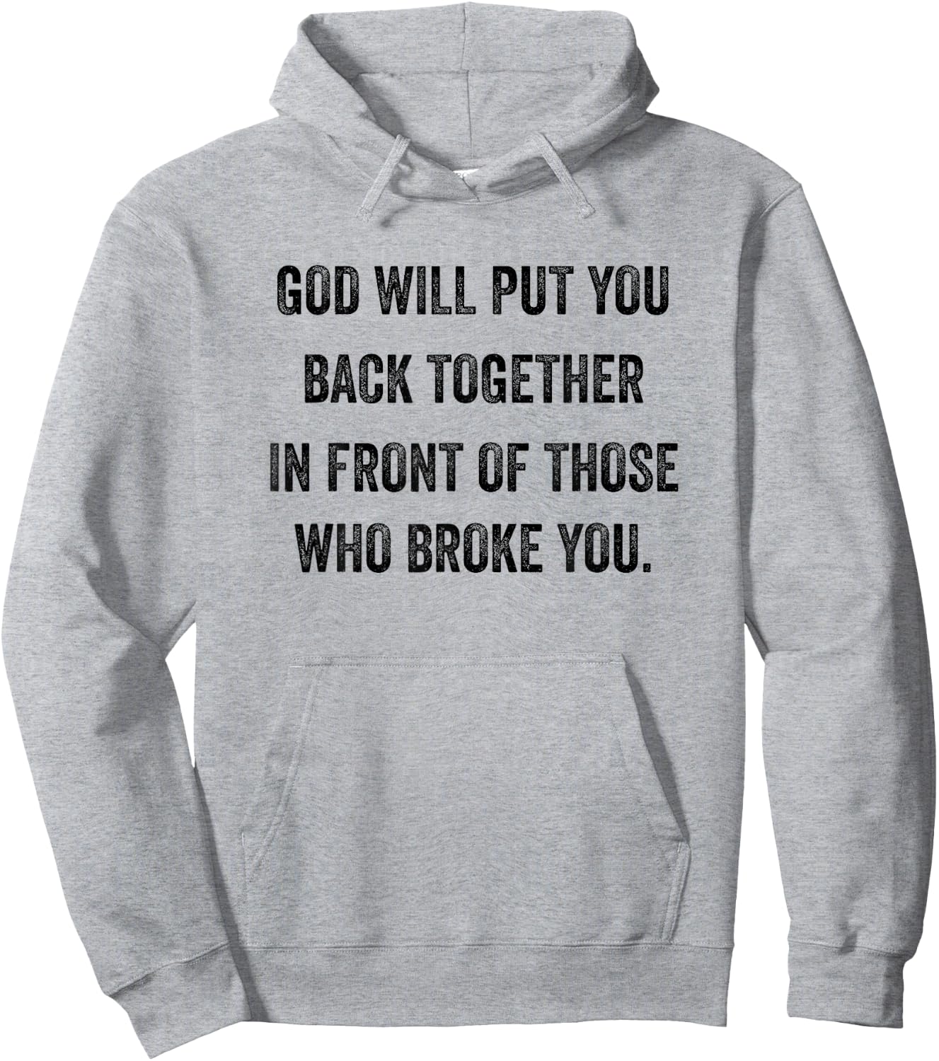 God-Will-Put-You-Back-Together Hoodie - Hoodie | Ash