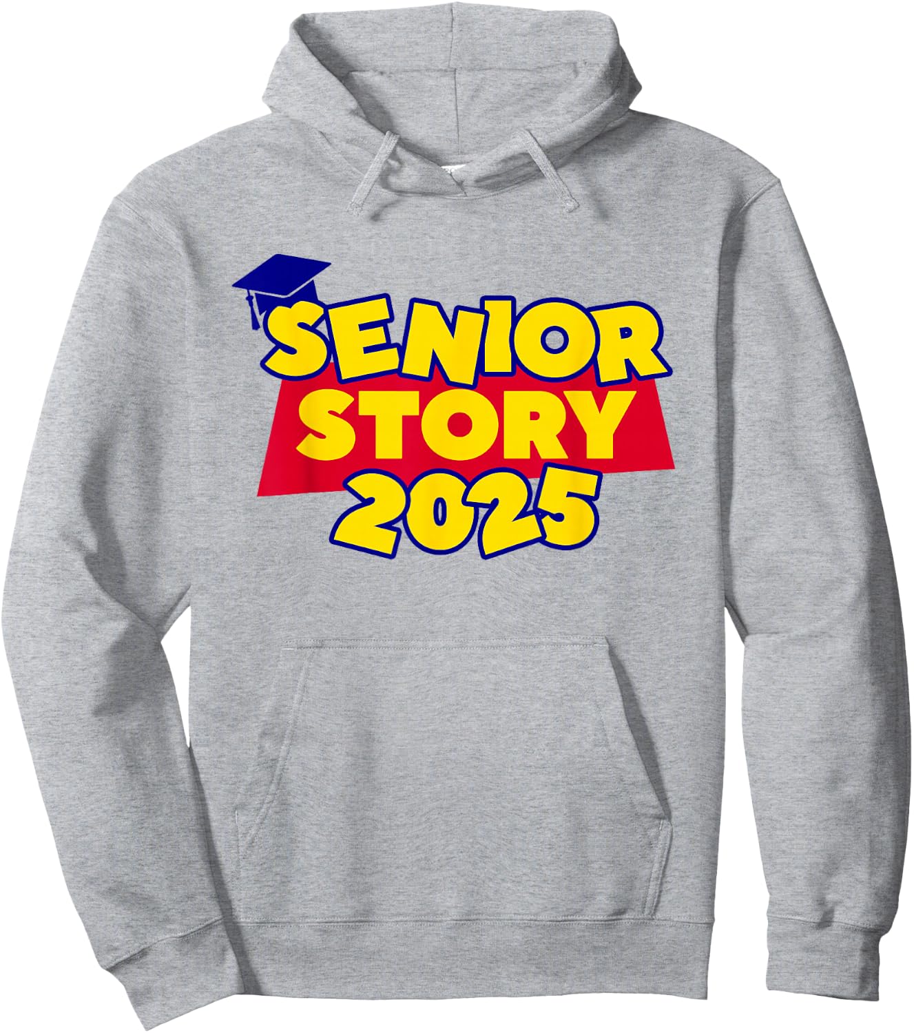 Senior 2025 Story Class of 2025 Back to School 2025 Grad 25 Hoodie - Hoodie | Ash