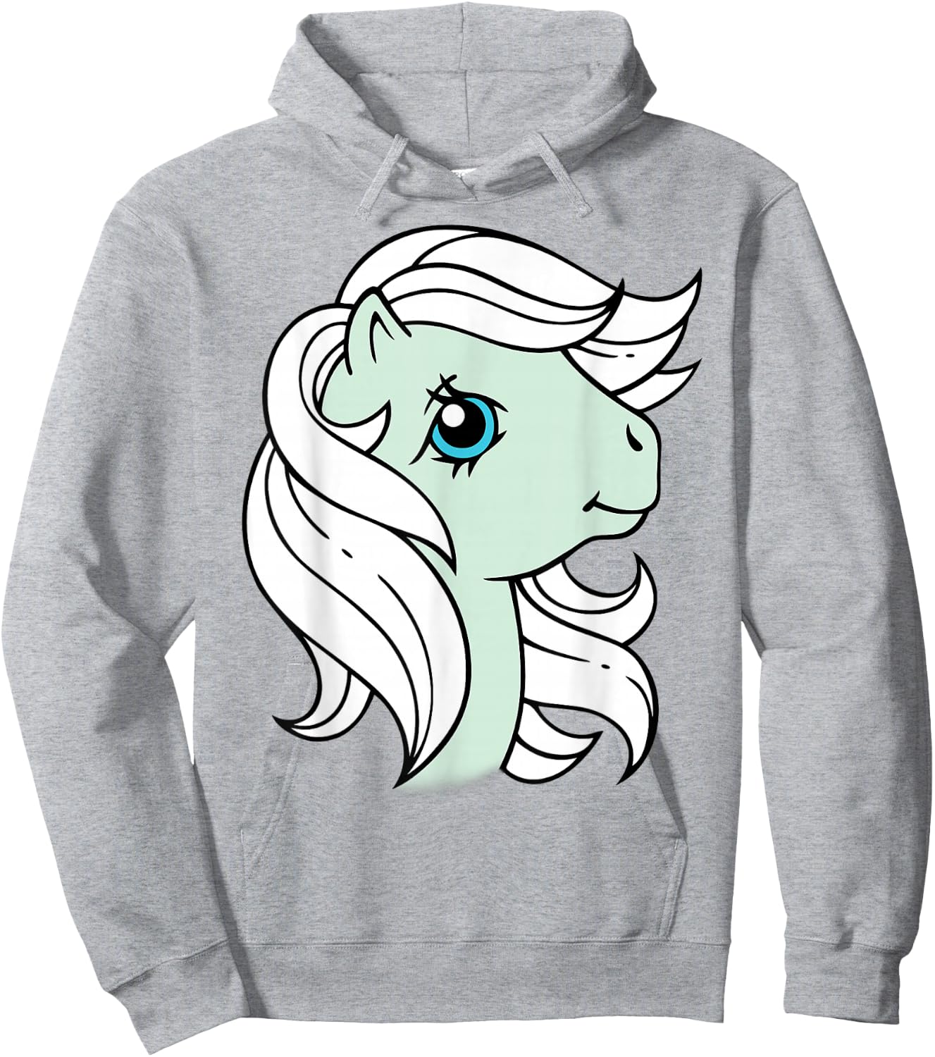 My Little Pony Minty Big Face Hoodie - Hoodie | Ash