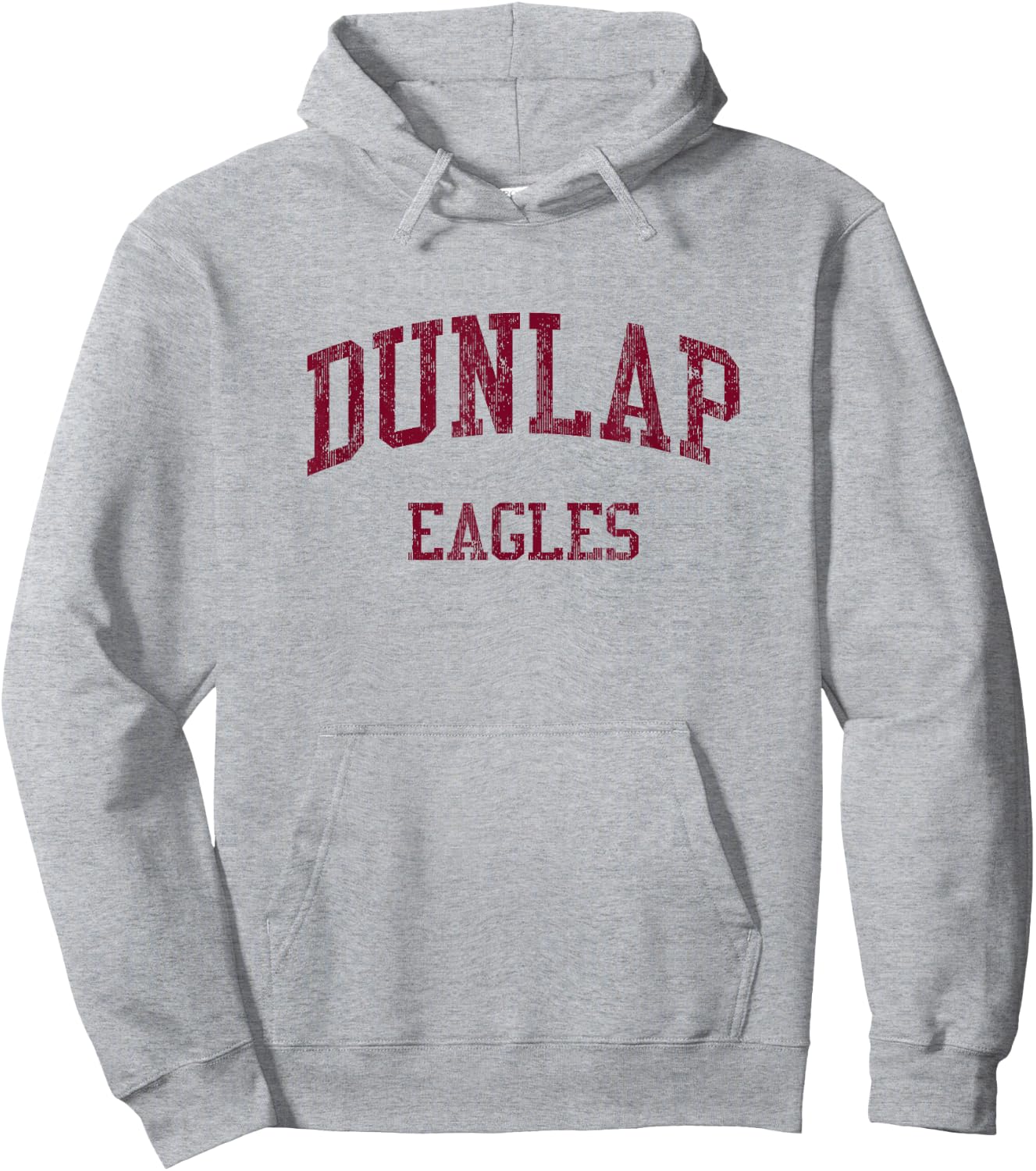 Dunlap High School HS Dunlap IL Vintage Sports Hoodie - Hoodie | Ash