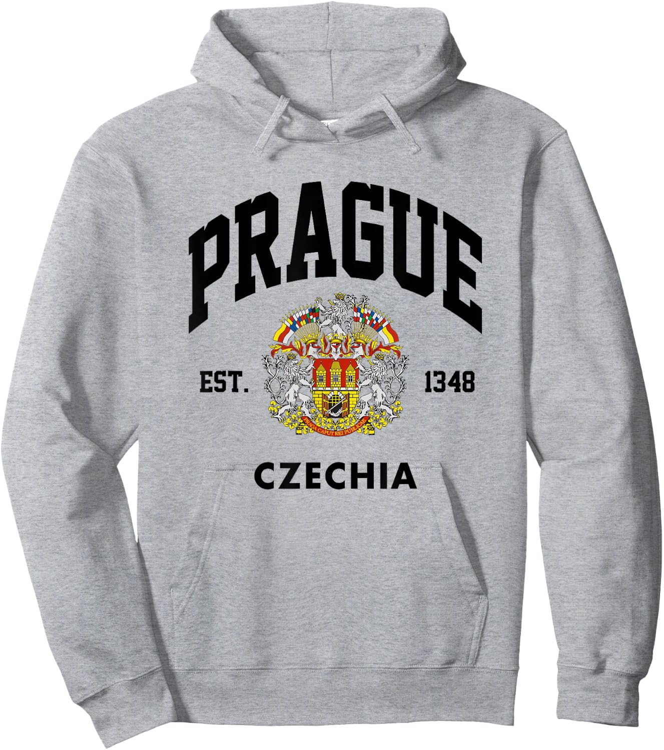 Prague Czech, Prague trip, Czech Capital Prague gift Hoodie - Hoodie | Ash