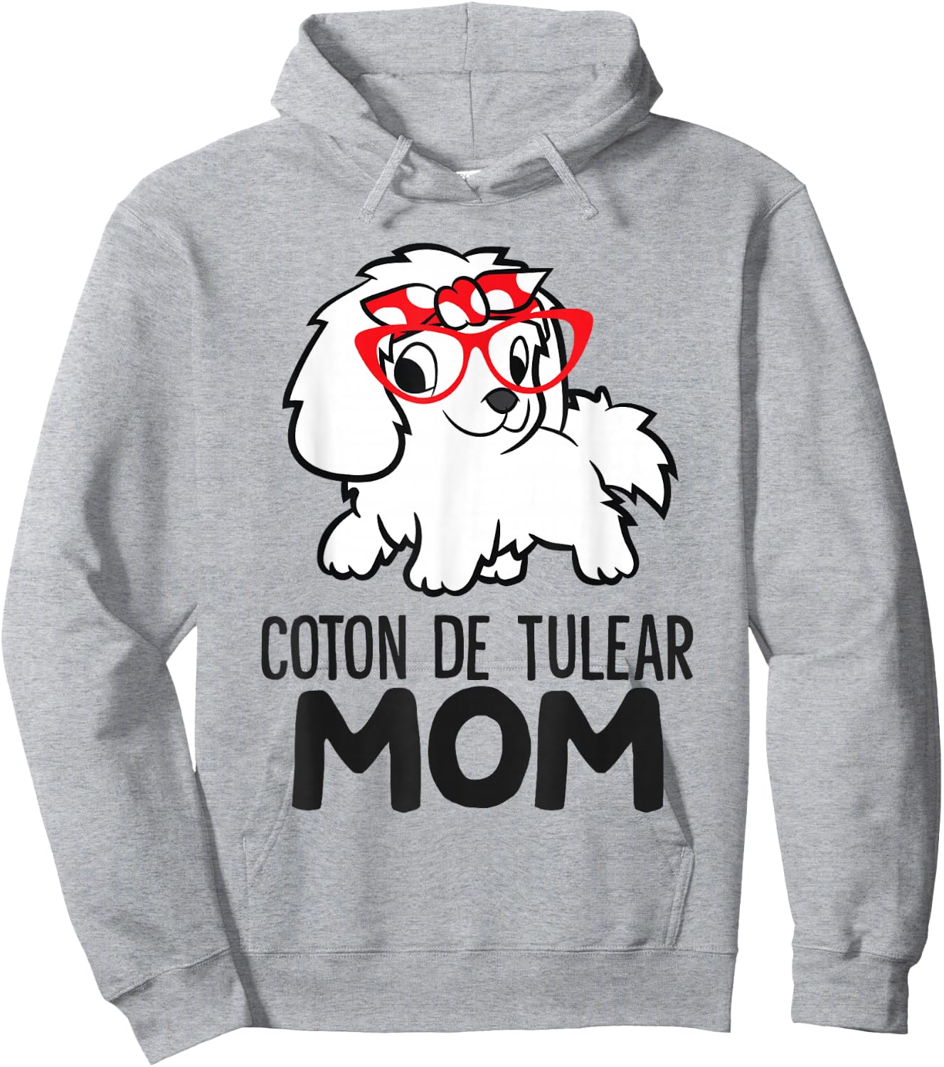 Coton De Tulear Mama Cute Coton De Tulear Mom Hoodie - Hoodie | Ash