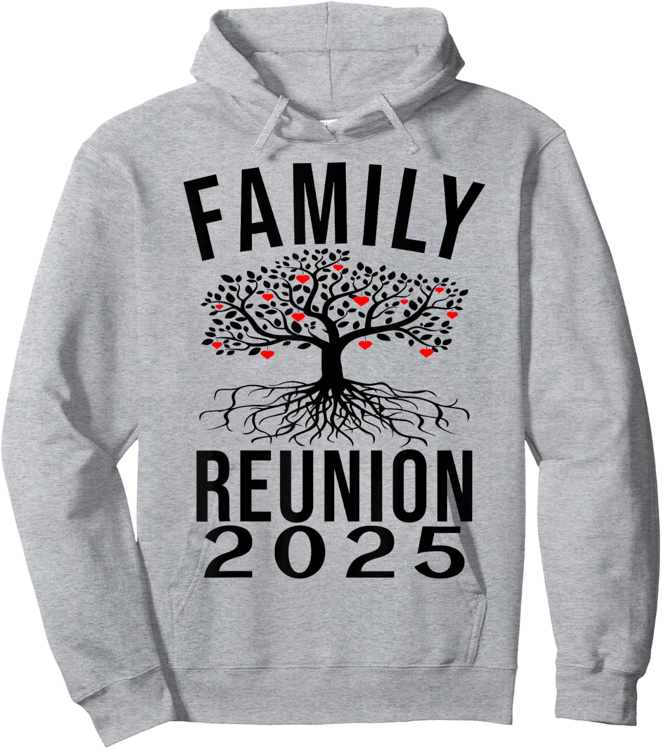 Family Reunion 2025 Family Reunion Vacation Matching Group Hoodie - Hoodie | Ash