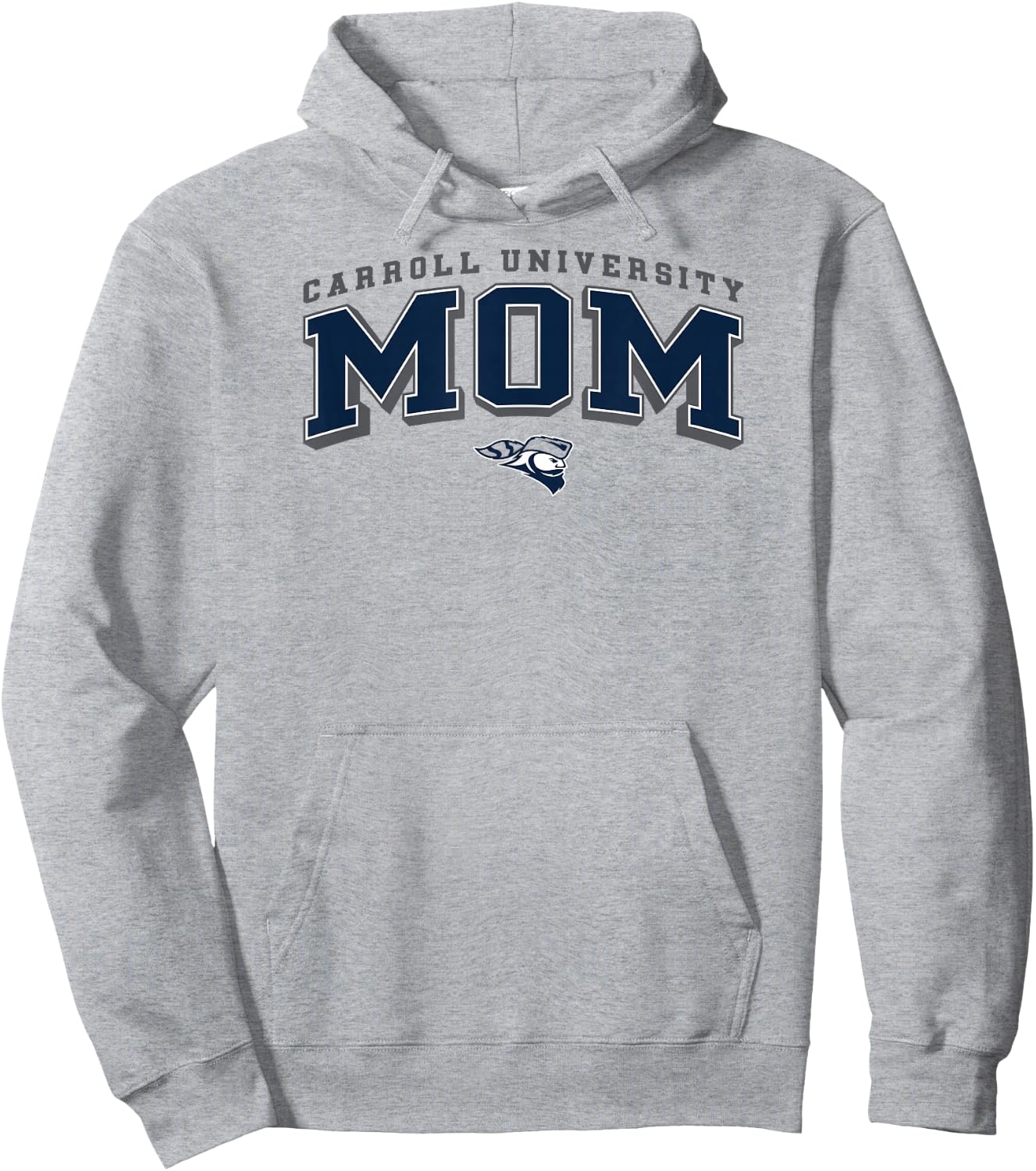 Carroll Pioneers Mom Arch Orange Officially Licensed Hoodie - Hoodie | Ash