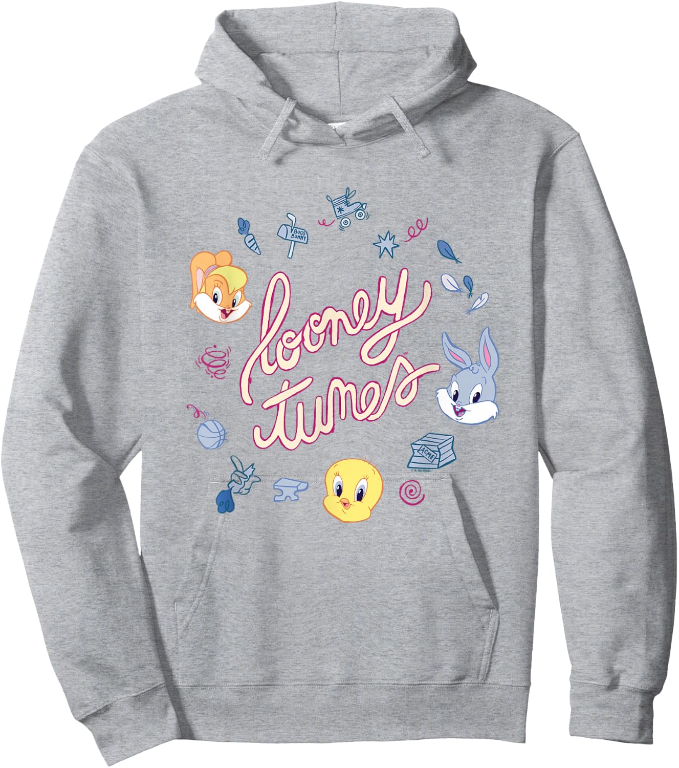 Looney Tunes Baby Looney Tunes Lola Bugs & Tweety Hoodie - Hoodie | Ash