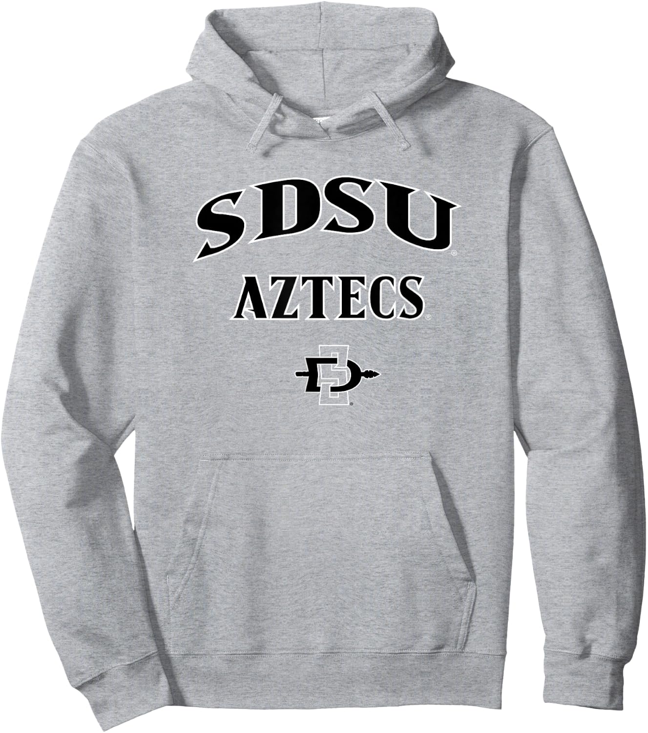 San Diego State Aztecs SDSU Red Officially Licensed Hoodie - Hoodie | Ash