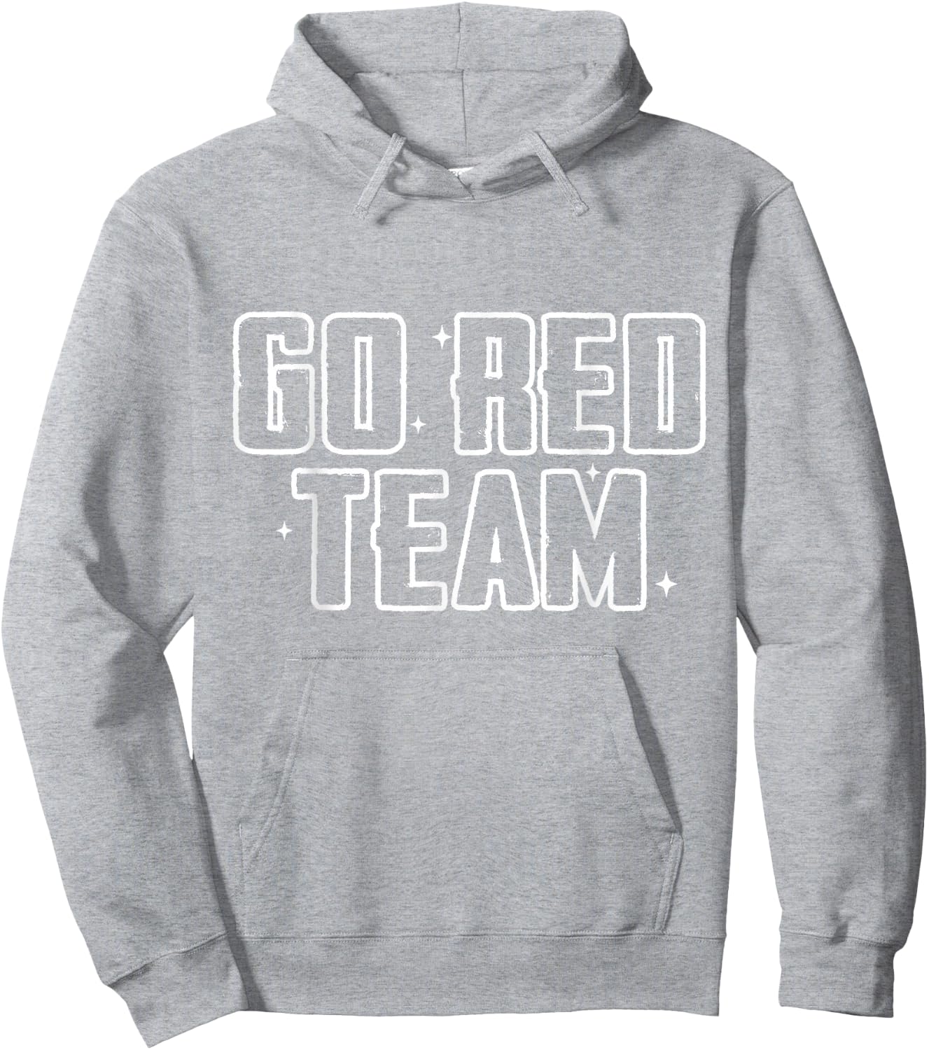 Sleepaway Summer Camp Color war Go Red Team Spirit Kids Hoodie - Hoodie | Ash