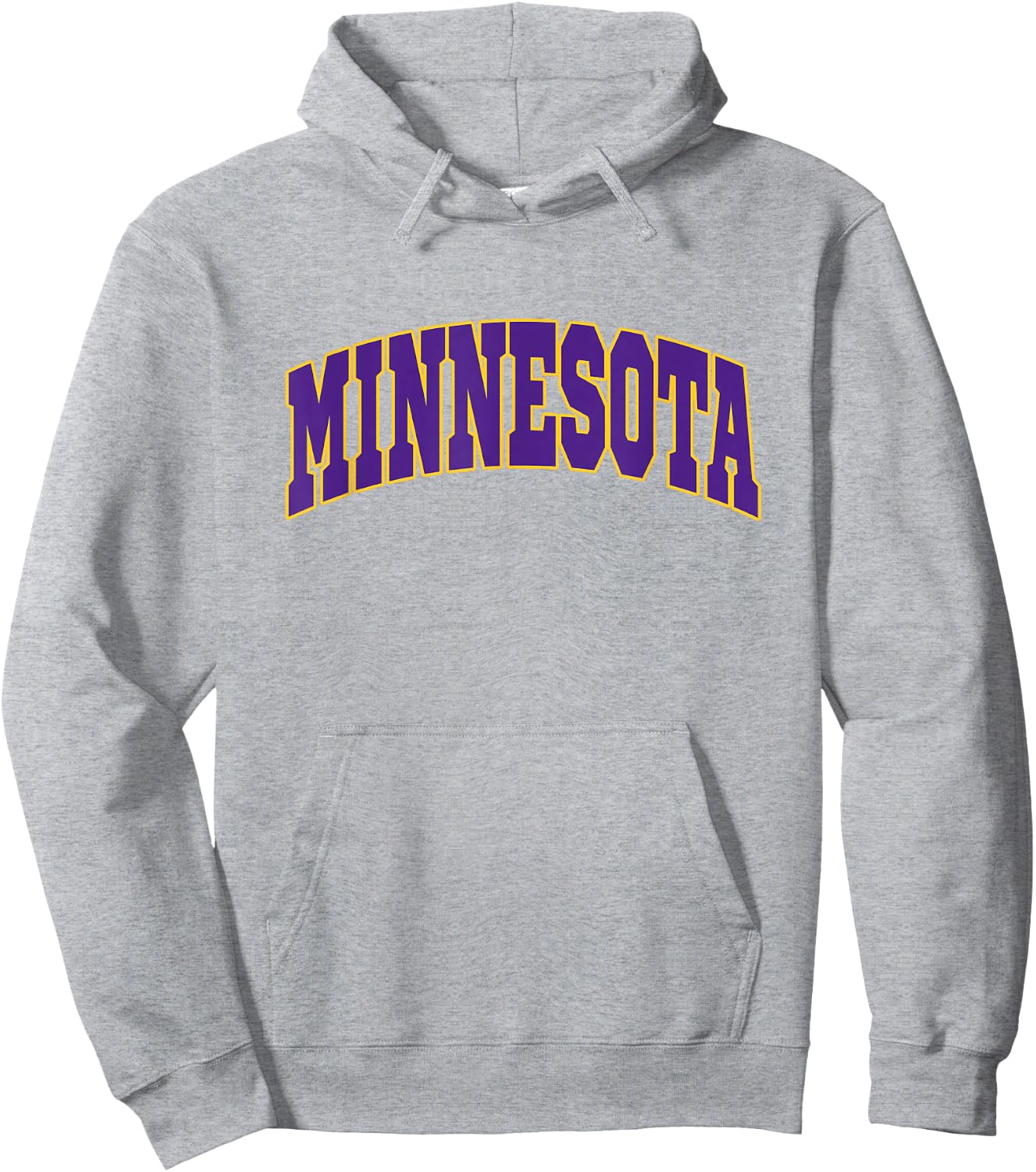 Graphic Apparel Co. - MINNESOTA - Classic White -Kids Hoodie - Hoodie | Ash