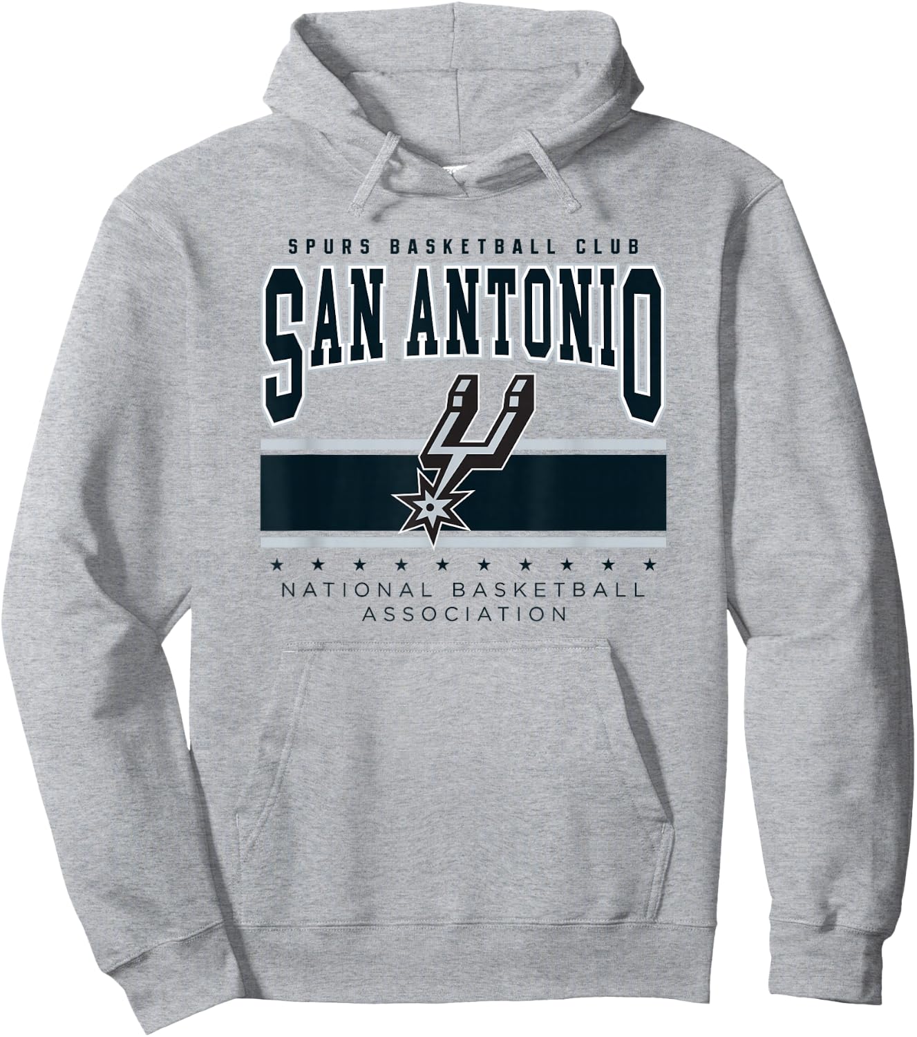 NBA Official San Antonio Spurs Up Top Hoodie - Hoodie | Ash