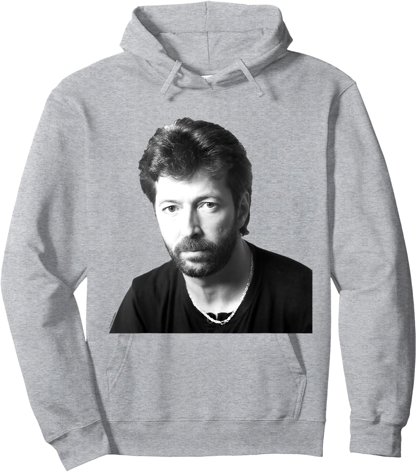 Eric Clapton Portrait 1985 By Allan Ballard Hoodie - Hoodie | Ash