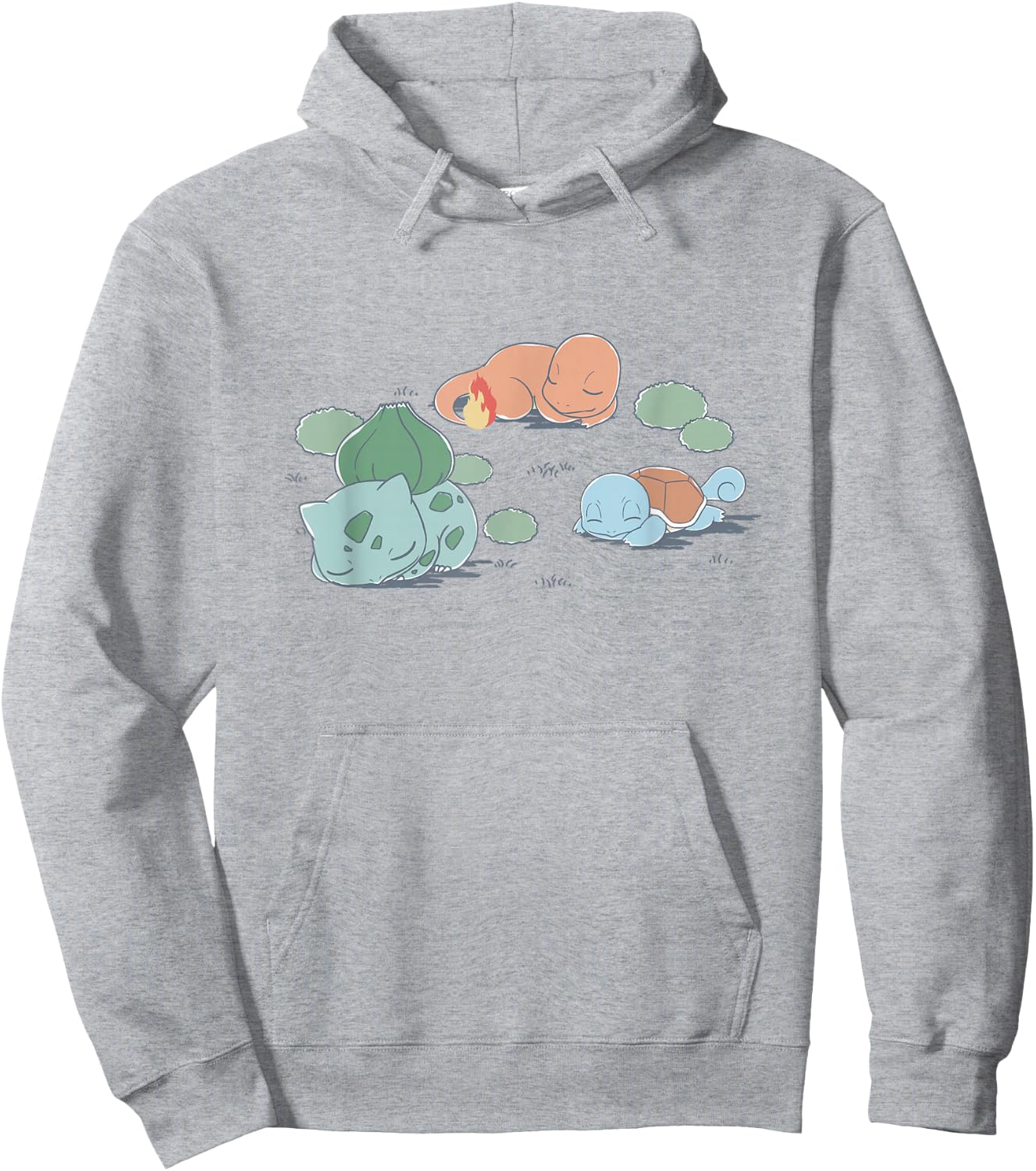 Pokémon Kanto Starters Taking A Nap Cute Retro Shot Hoodie - Hoodie | Ash