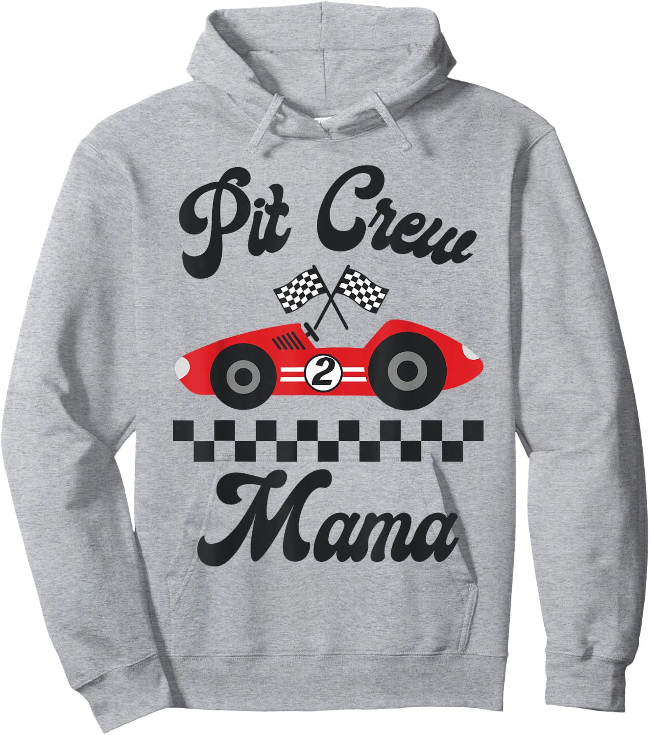 Two Fast Birthday Racing Car Mama Of The Birthday Boy Party Hoodie - Hoodie | Ash