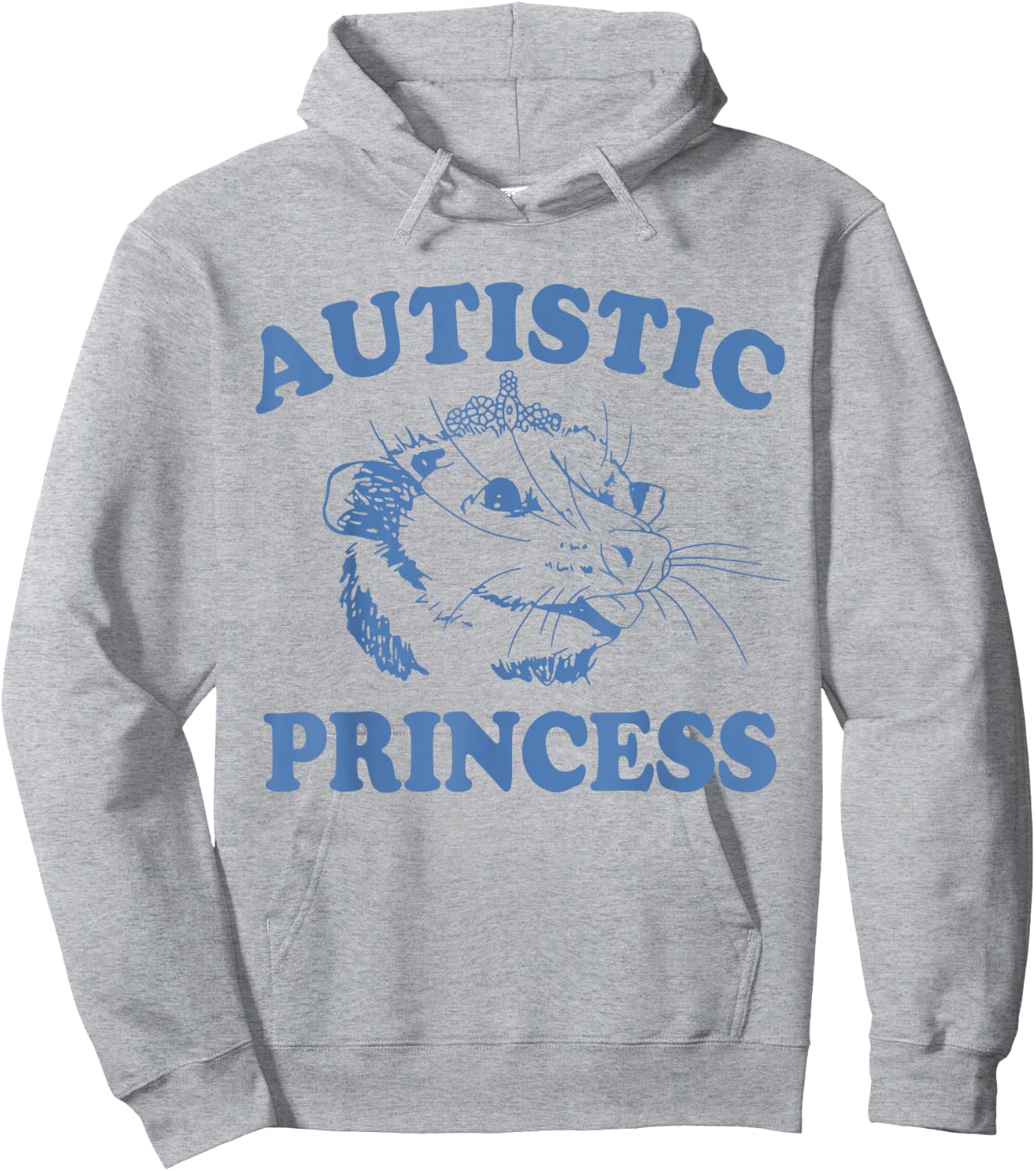 Autistic Princess Shirt, Autistic Princess Hoodie - Hoodie | Ash