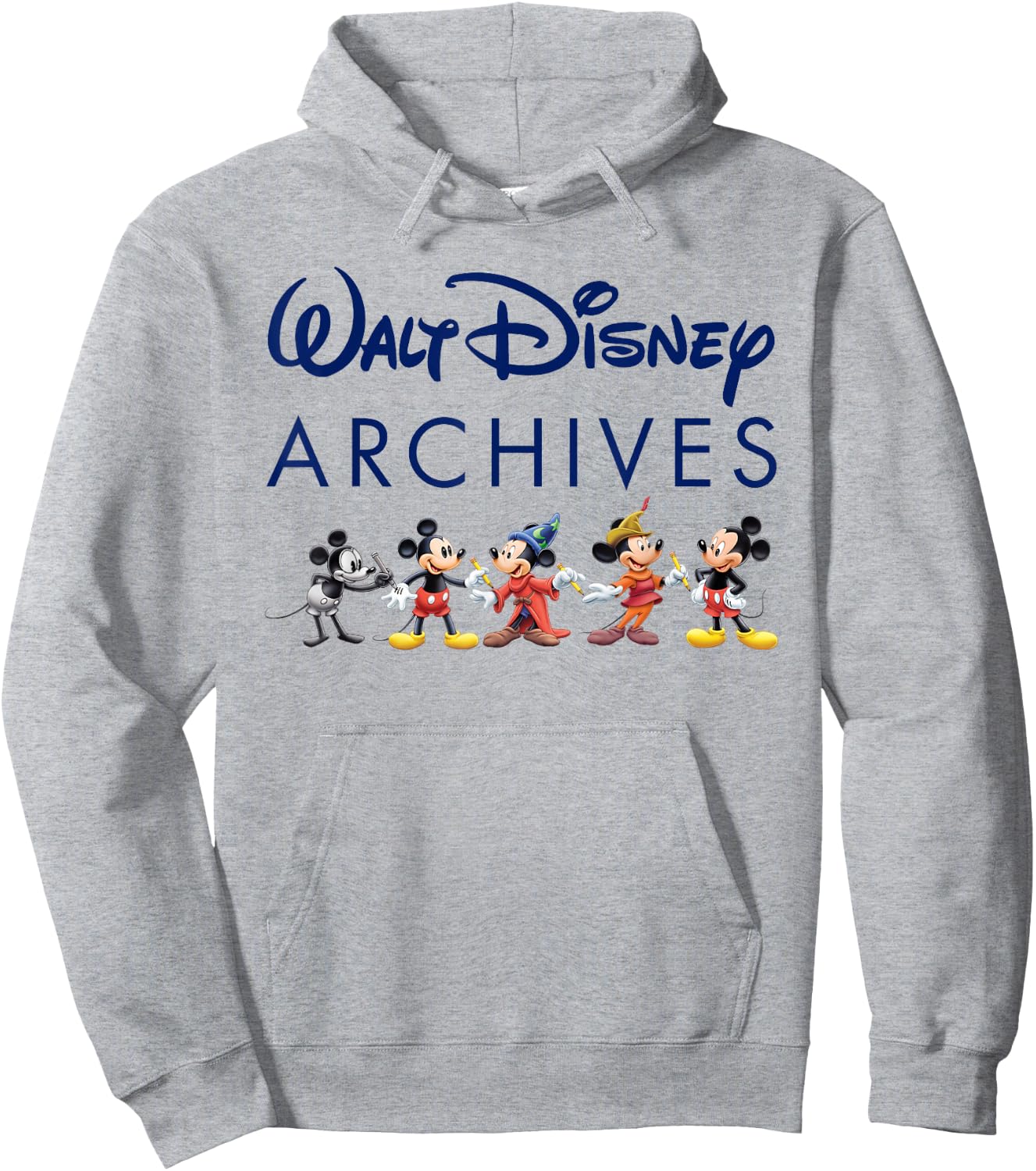 Walt Disney Archives Mickey Mouse Hoodie - Hoodie | Ash