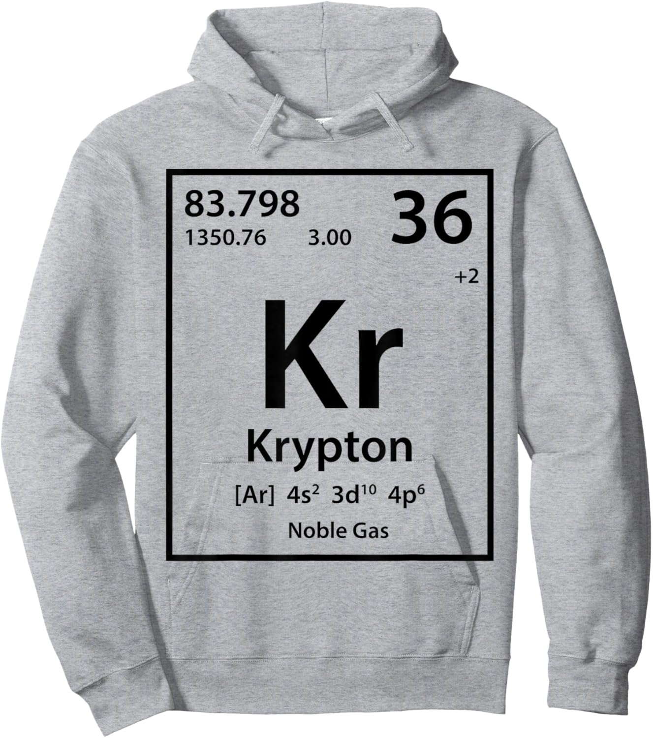 Krypton Element (black) Hoodie - Hoodie | Ash