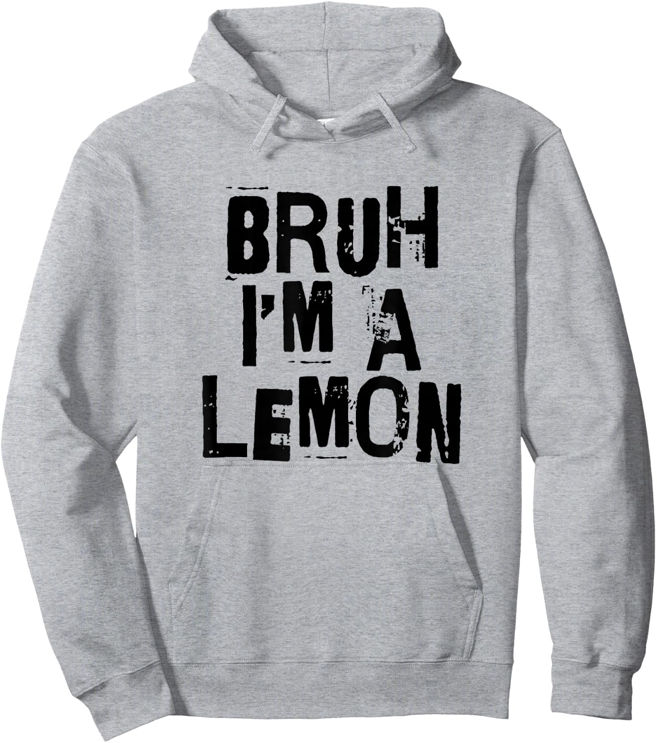 Bruh I'm A Lemon Funny Halloween Costume Men Women Boy Girl Hoodie - Hoodie | Ash