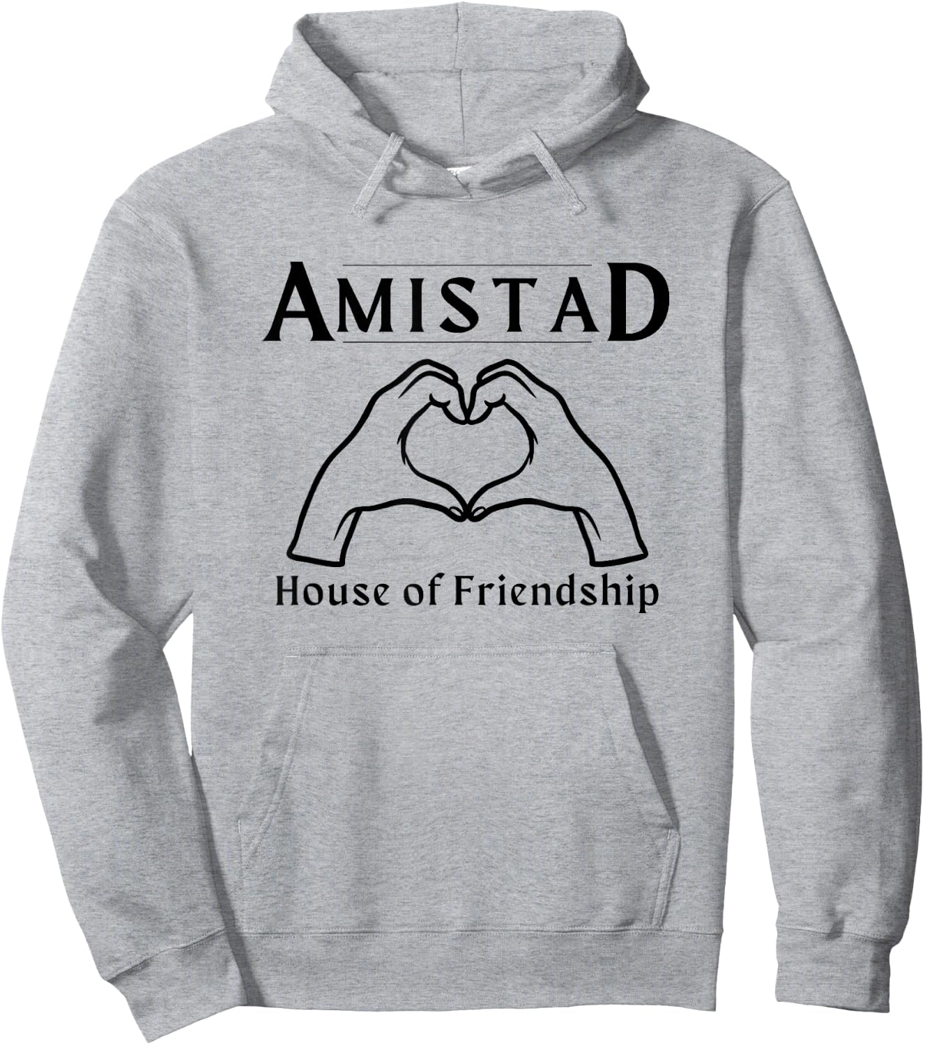 AMISTAD House of Friendship, RCA Friendly School Spirit AMI Hoodie - Hoodie | Ash