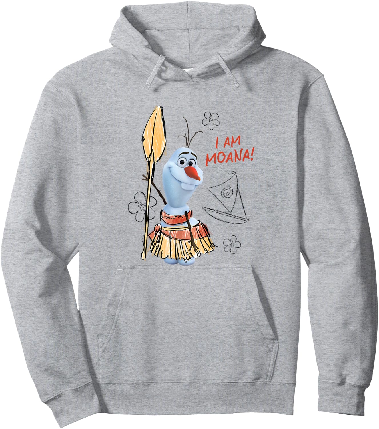 Frozen - Olaf I am Moana! Hoodie - Hoodie | Ash