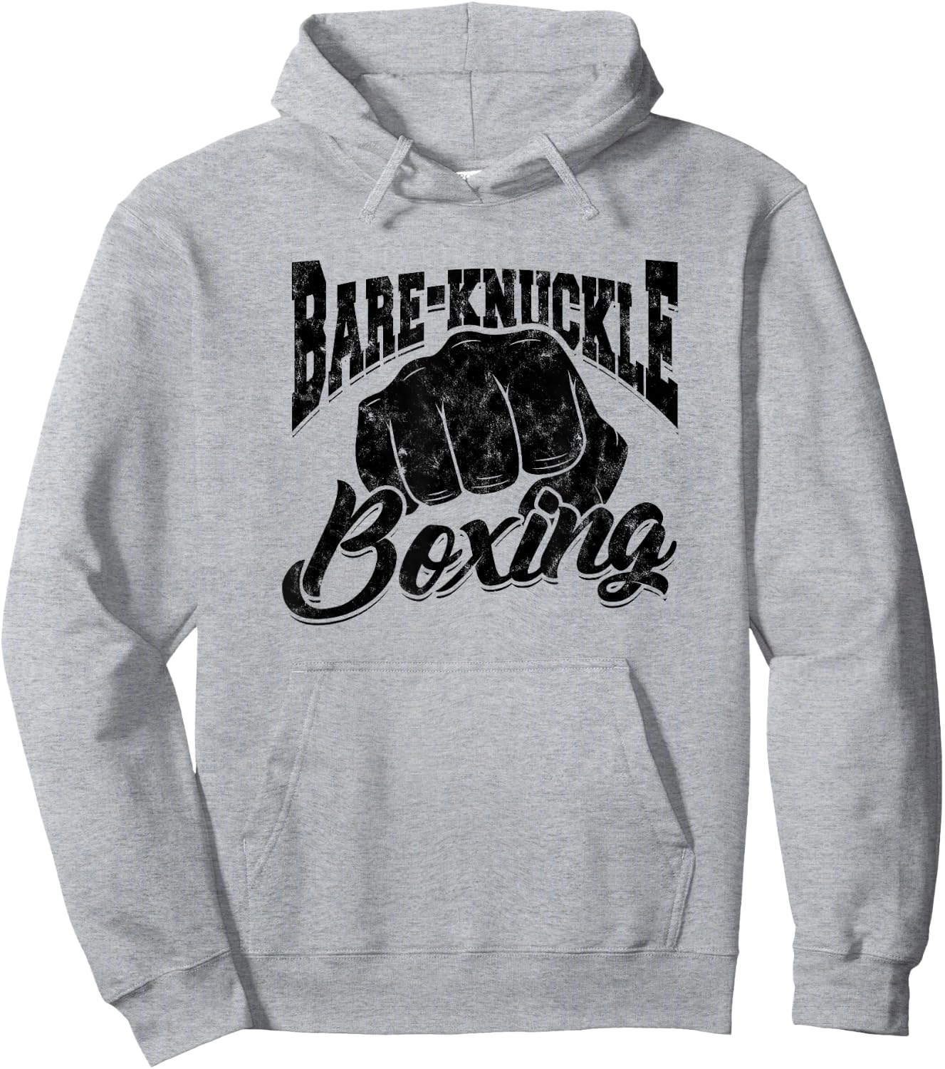 Bare-knuckle boxing - Sport and fitness boxing Hoodie - Hoodie | Ash