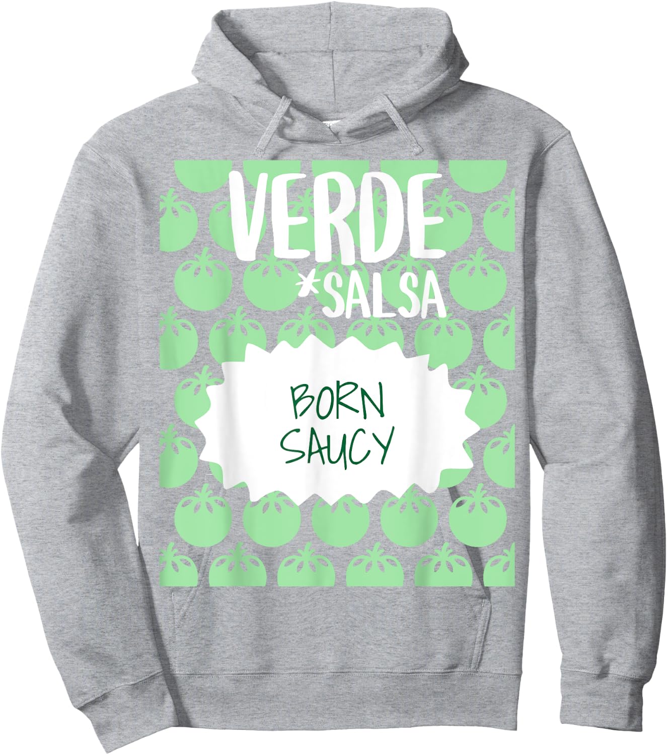 Salsa Verde Hot Sauce Packet Group Halloween Costume Team Hoodie - Hoodie | Ash