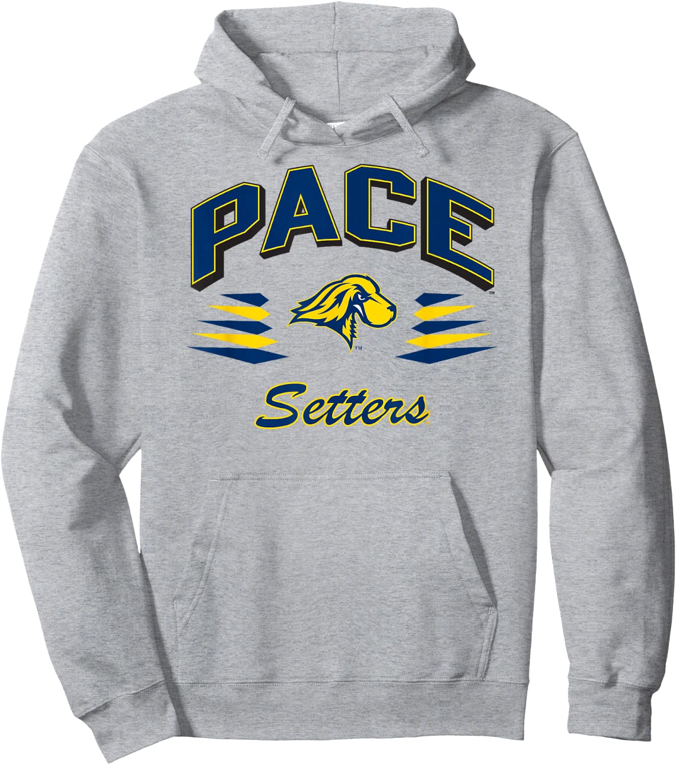 Pace Setters Retro Diamond Gray Officially Licensed Hoodie - Hoodie | Ash