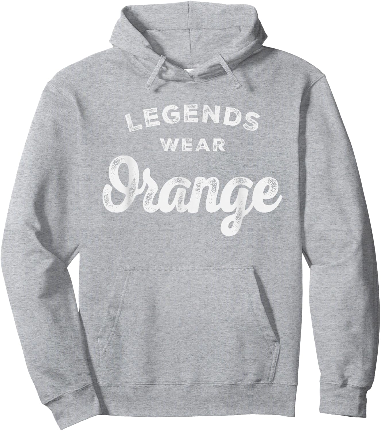 Legends Wear Orange Team Spirit Game Gear Color War Hoodie - Hoodie | Ash