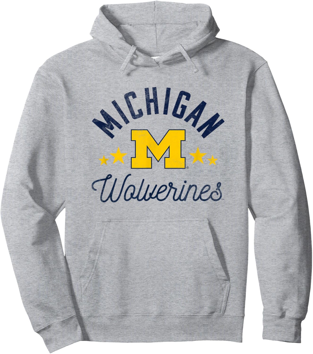 University of Michigan Wolverines U of M Wolverines Hoodie - Hoodie | Ash